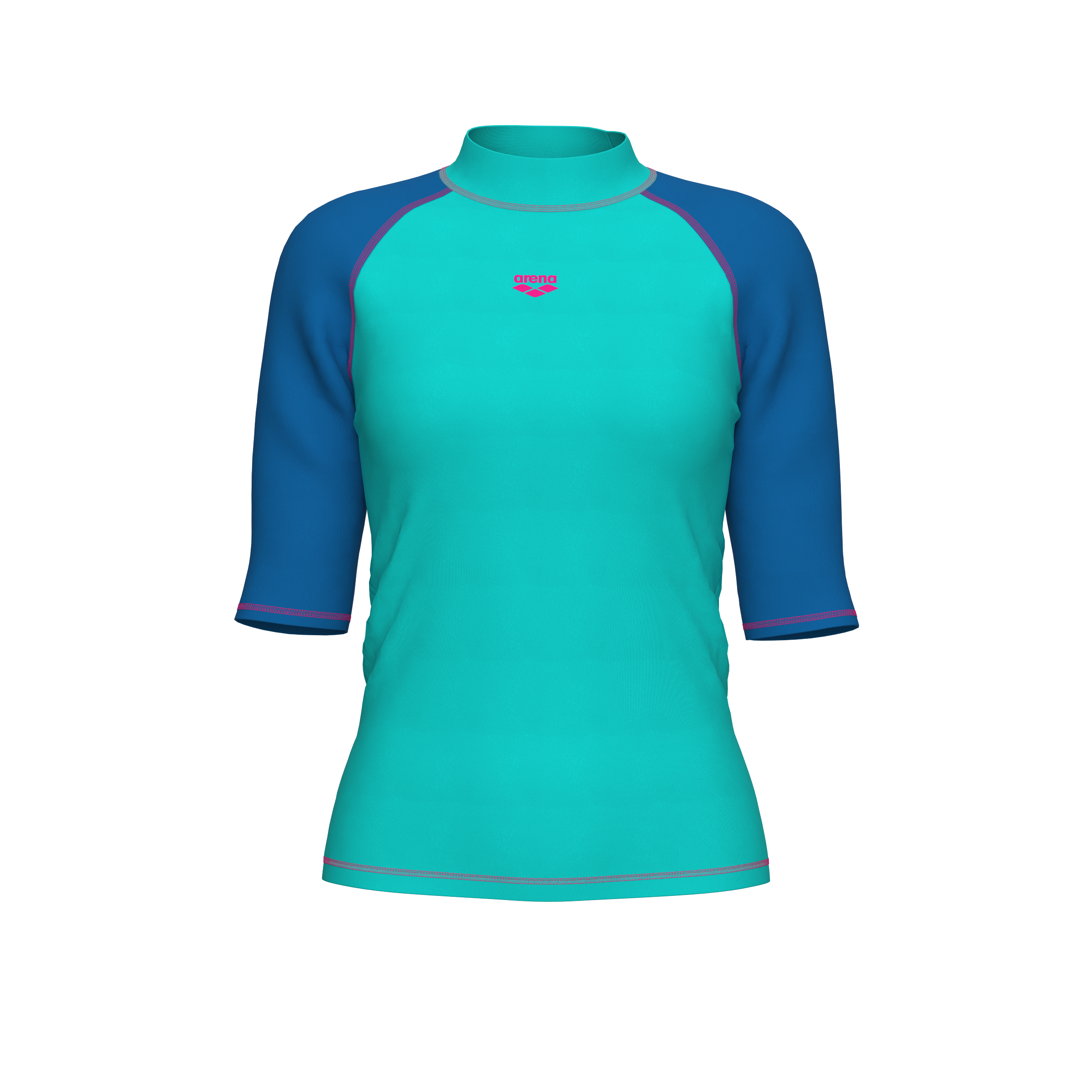Womens Graphic Short Sleeve Rash Vest