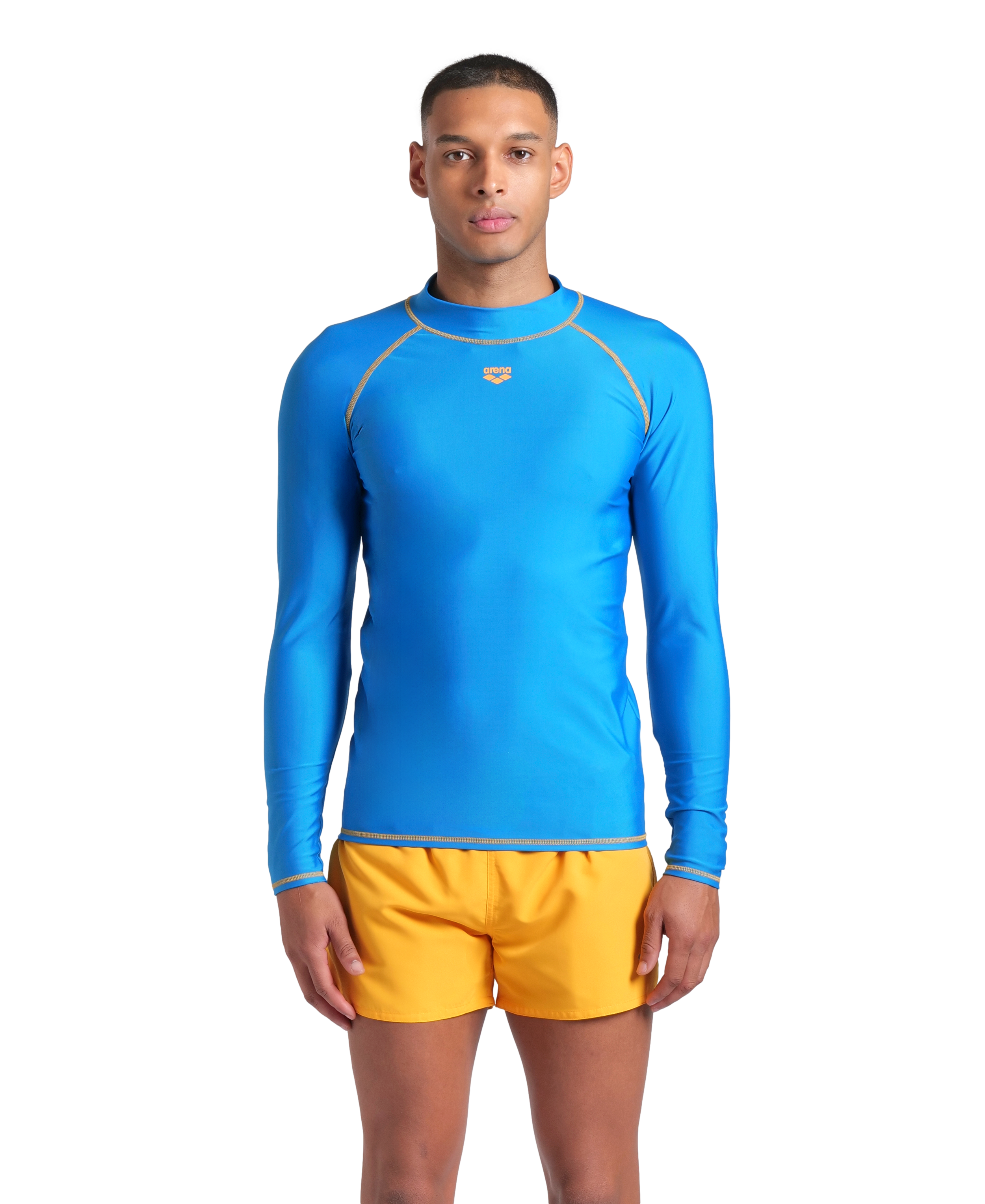 Mens Arena Graphic Longsleeve Rash Vest