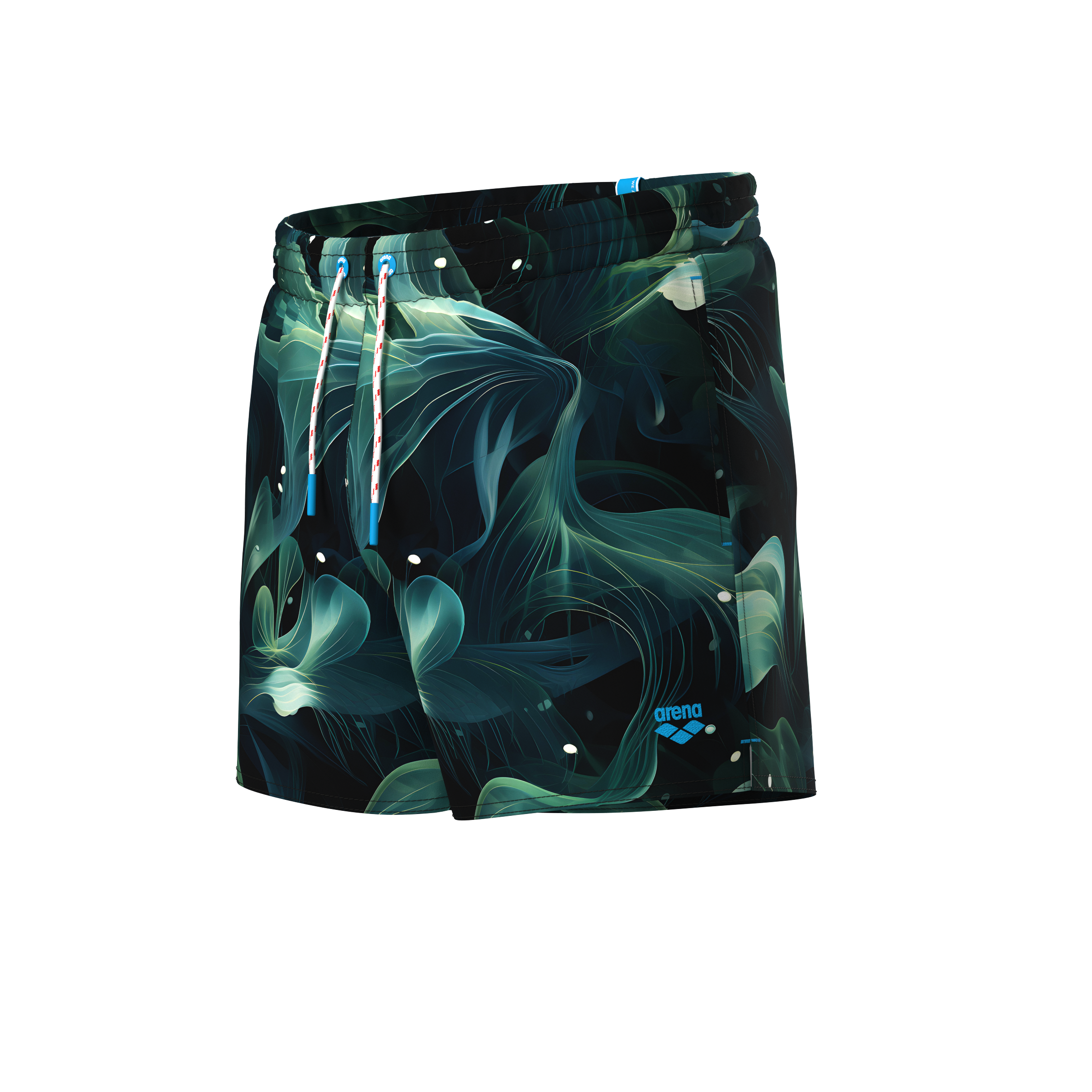 Mens Waterprint Beach Shorts