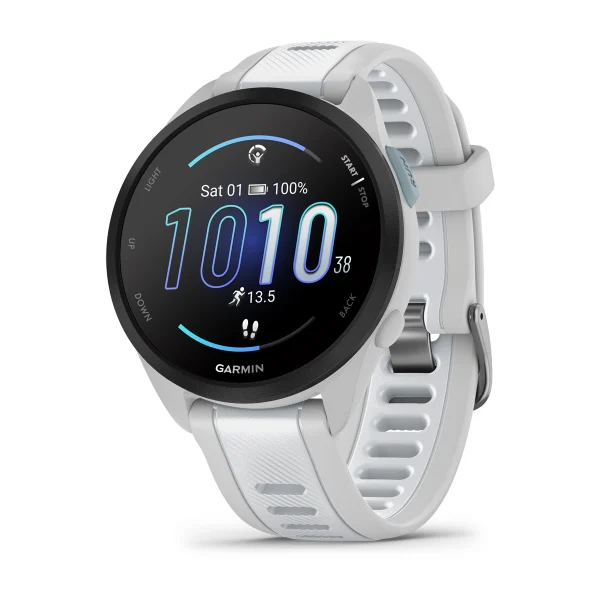 Forerunner 165 Music GPS Mist Grey Whitestone Running Watch