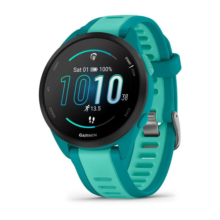 Forerunner 165 Music GPS Turquoise Aqua Running Watch