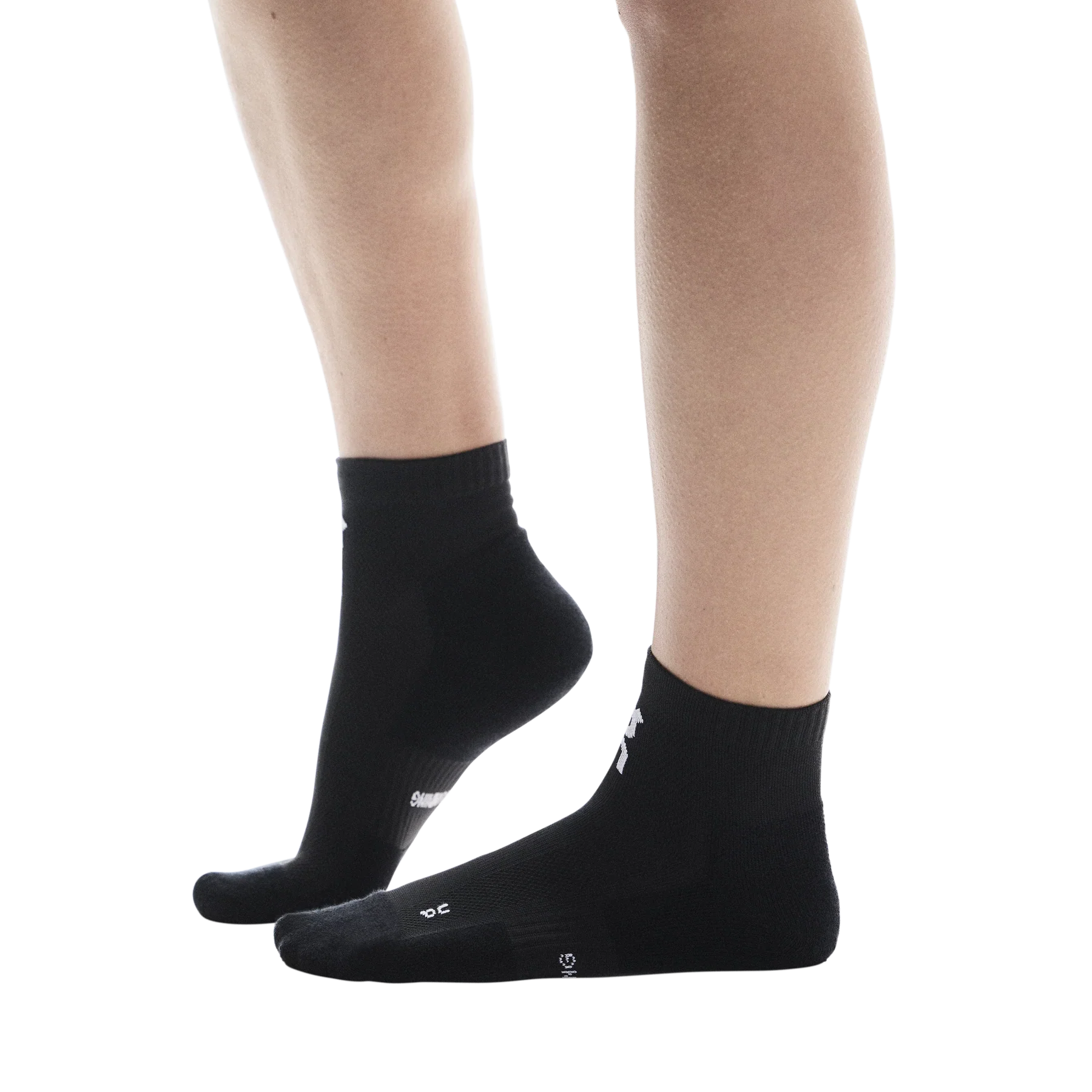 2 Pack Core Run Mid Socks