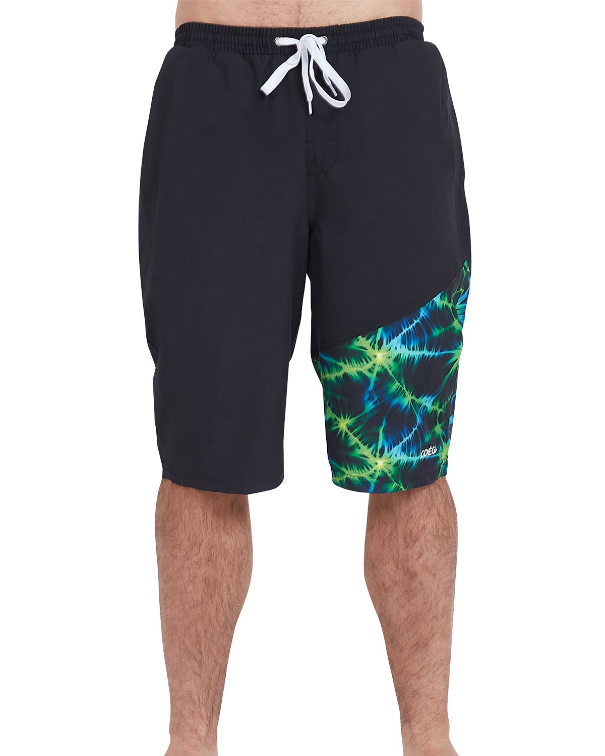 Mens Tie Dye Swim Capris