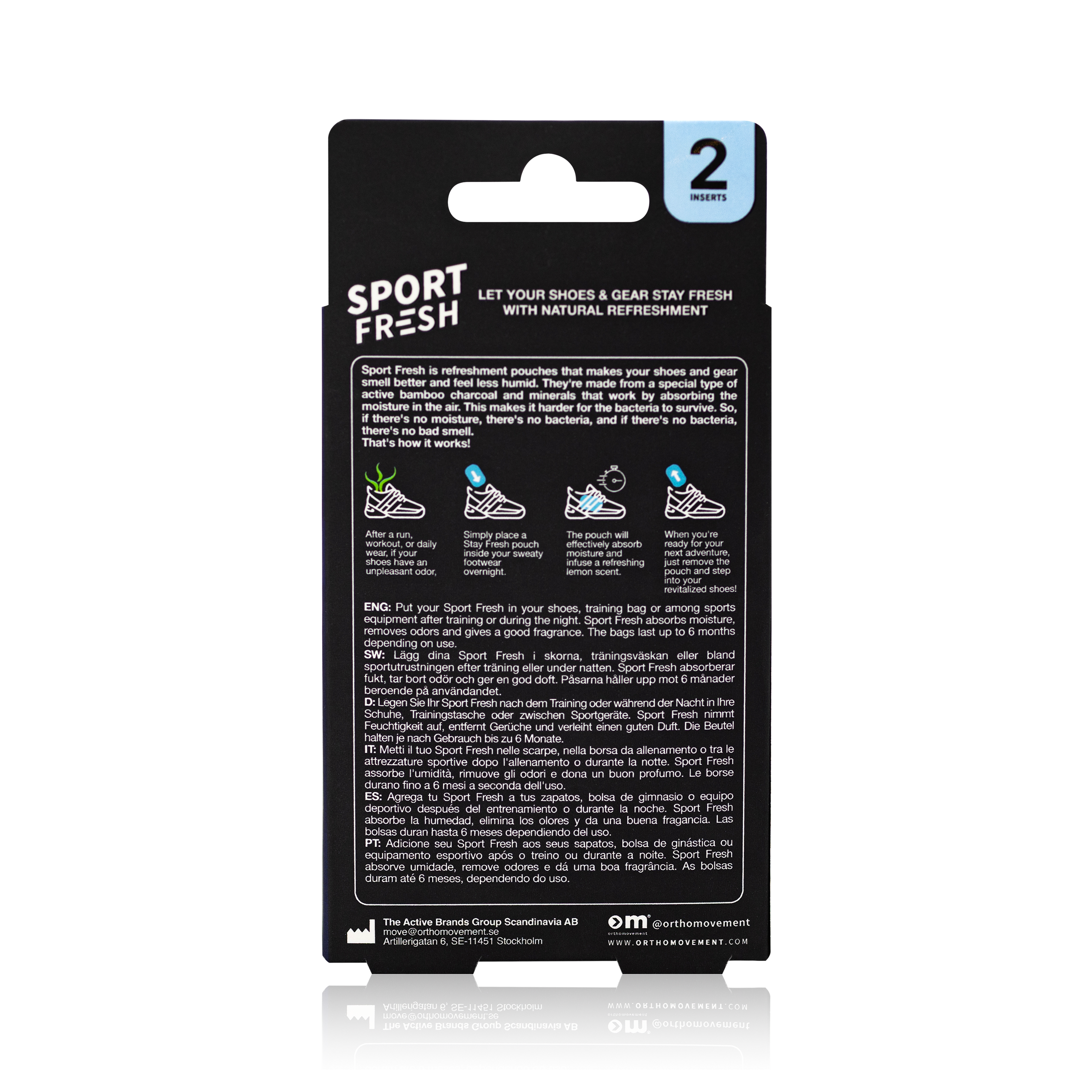Sport Fresh Shoe Freshener