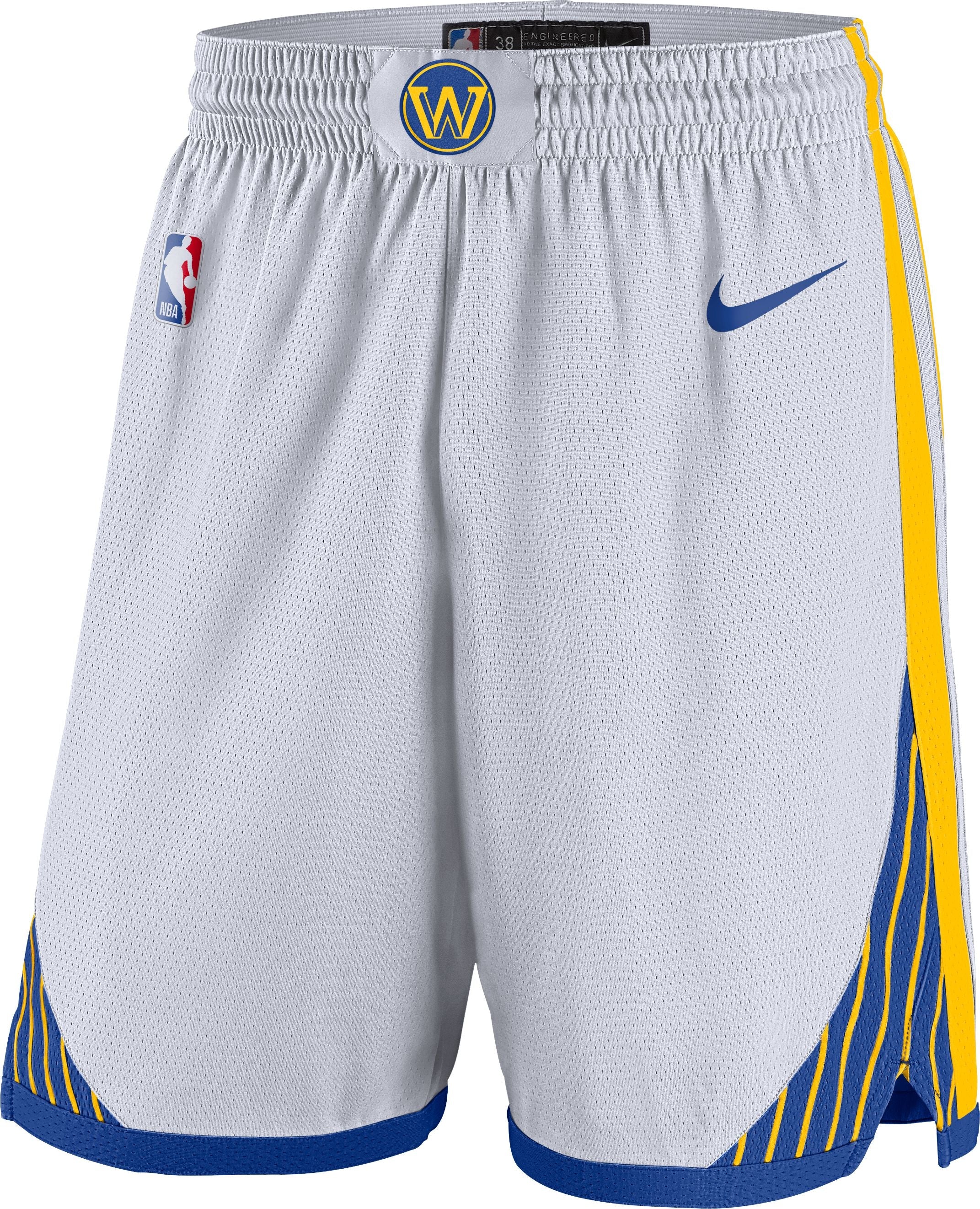 Mens Golden State Warriors Dri-Fit Swingman Shorts