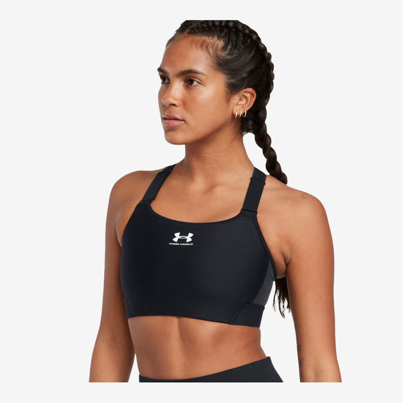 Womens Heat Gear High Impact Sports Bra