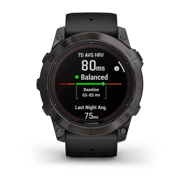 Fenix 7X Pro Sapphire Solar Carbon Gray Titanium Black Band