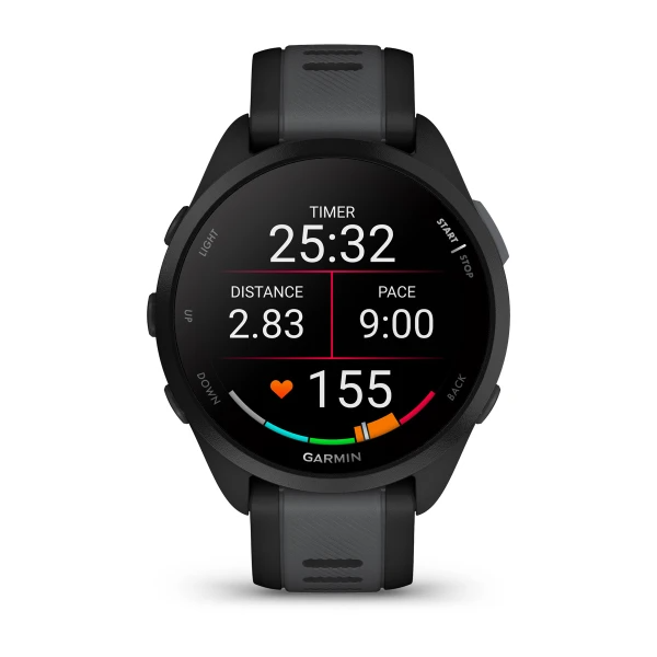 Forerunner 165 GPS Black Slate Grey Running Watch