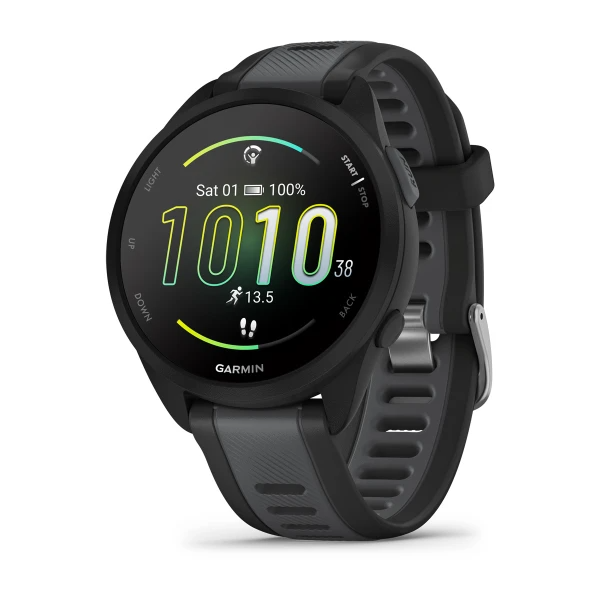 Forerunner 165 Music GPS Black Slate Grey Running Watch