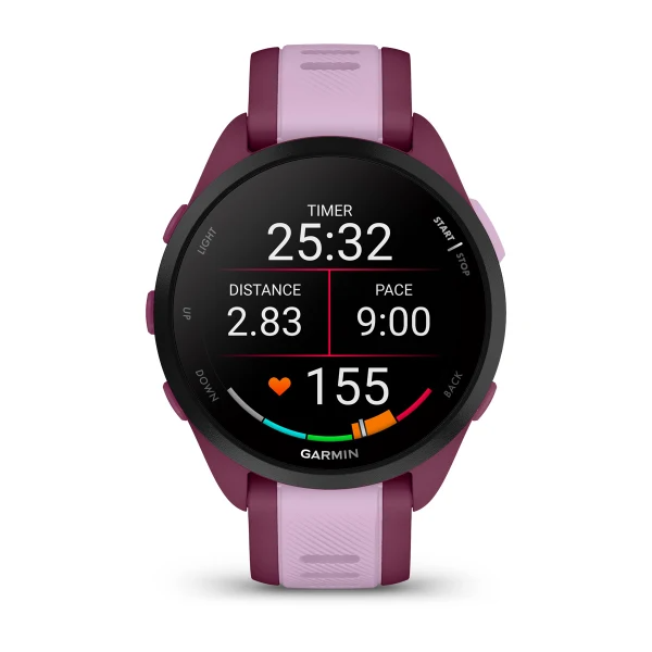 Forerunner 165 Music GPS Berry Lilac Running Watch