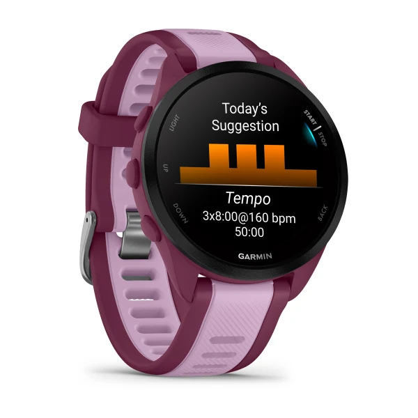 Forerunner 165 Music GPS Berry Lilac Running Watch