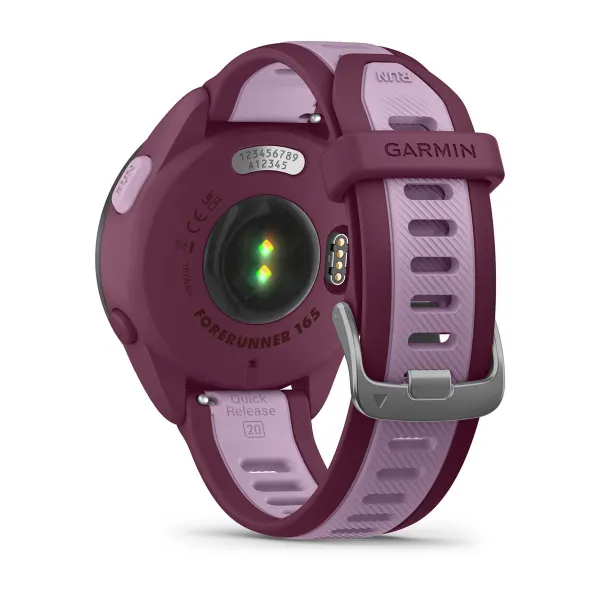 Forerunner 165 Music GPS Berry Lilac Running Watch