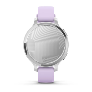 Lily 2 Active Silver With Purple Jasmine Silicone Band Watch