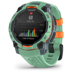 Instinct 3 Amoled Neo Tropic Bezel And Band Smatwatch