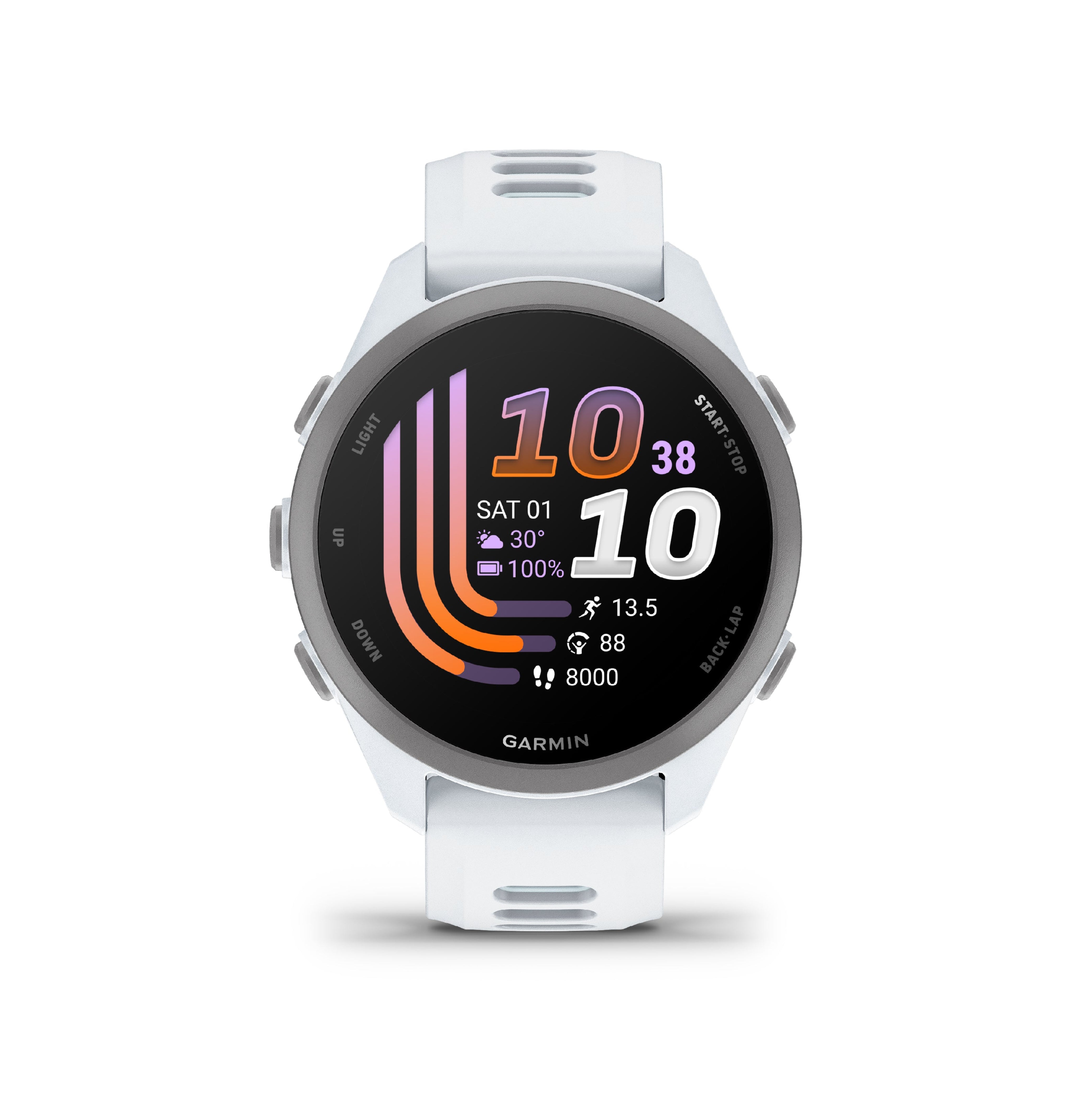 Forerunner 170 Music GPS Whitestone Cloud Blue Running Watch