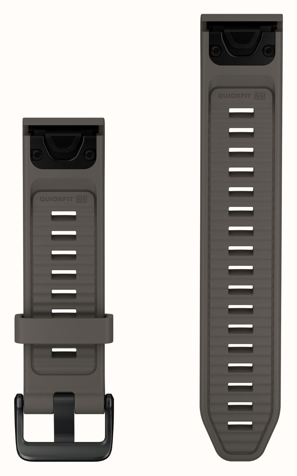 Fenix 9 QuickFit Pebble Gray Silicone Band 20mm