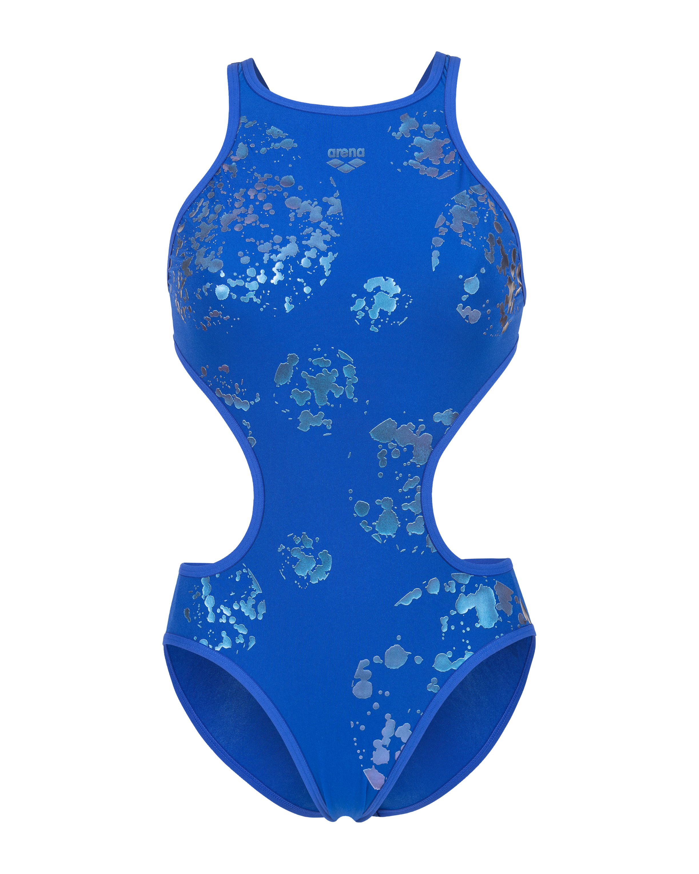Womens Cutout Graphic Swimsuit