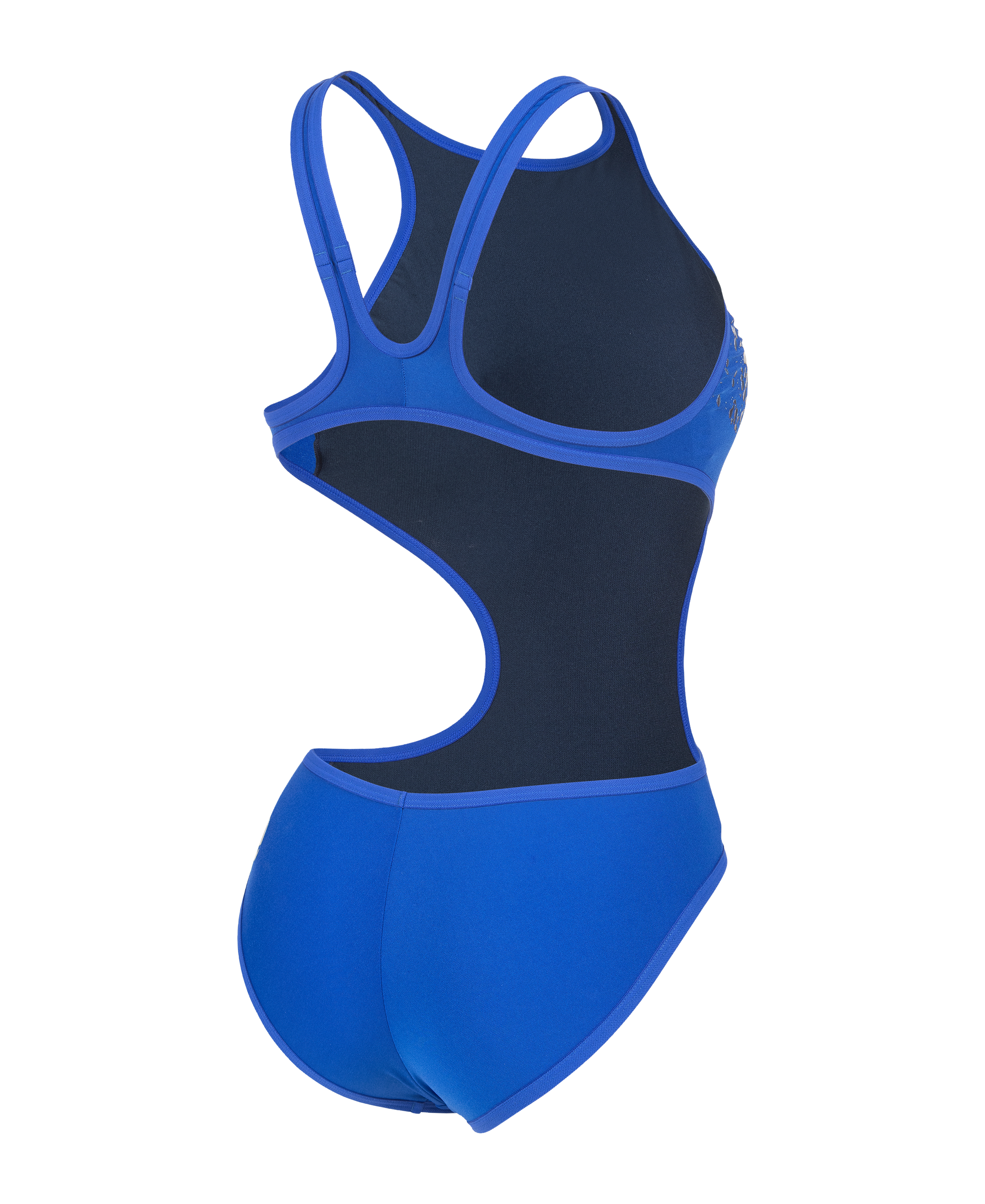 Womens Cutout Graphic Swimsuit