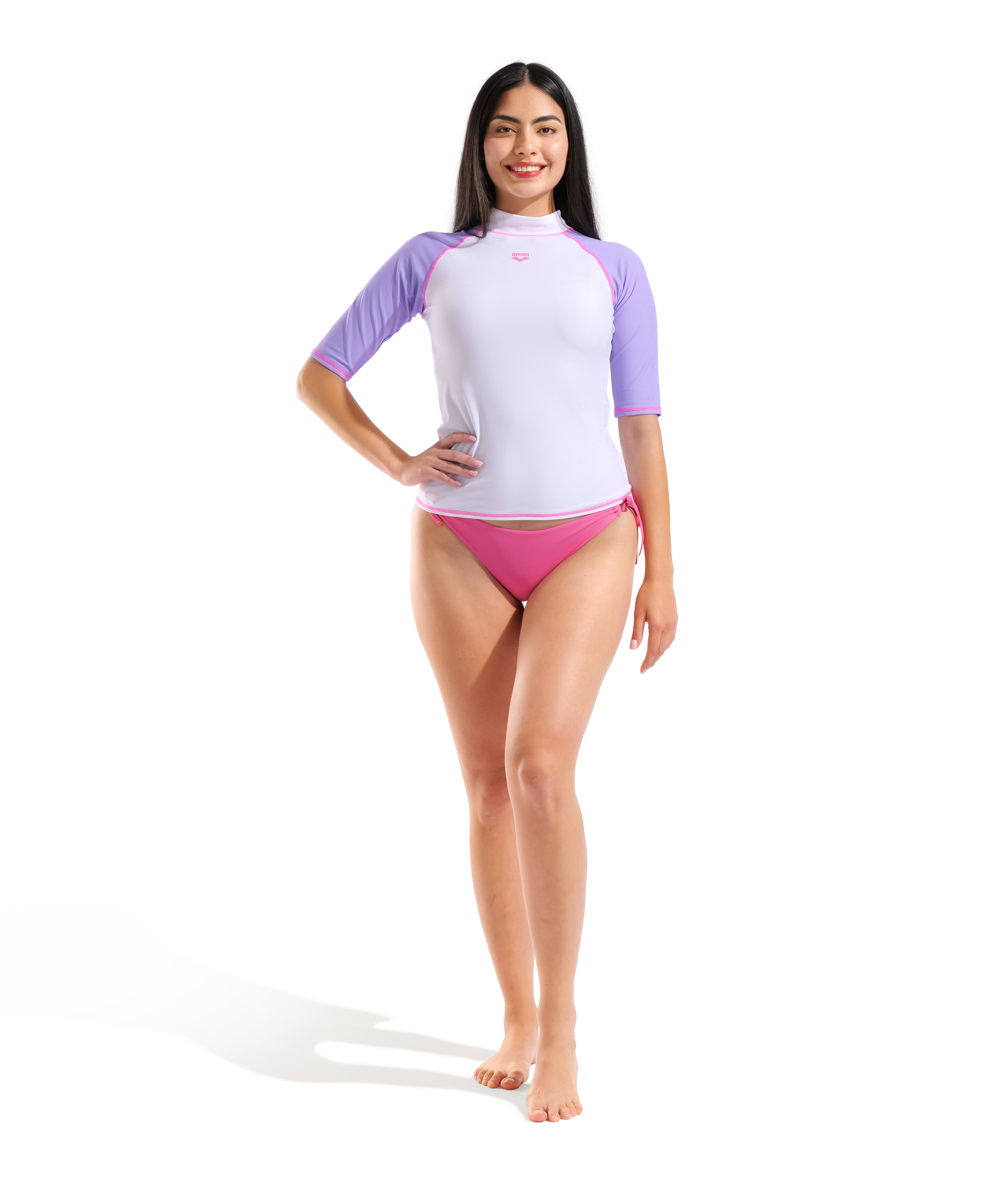 Womens Short Sleeve Rash Vest