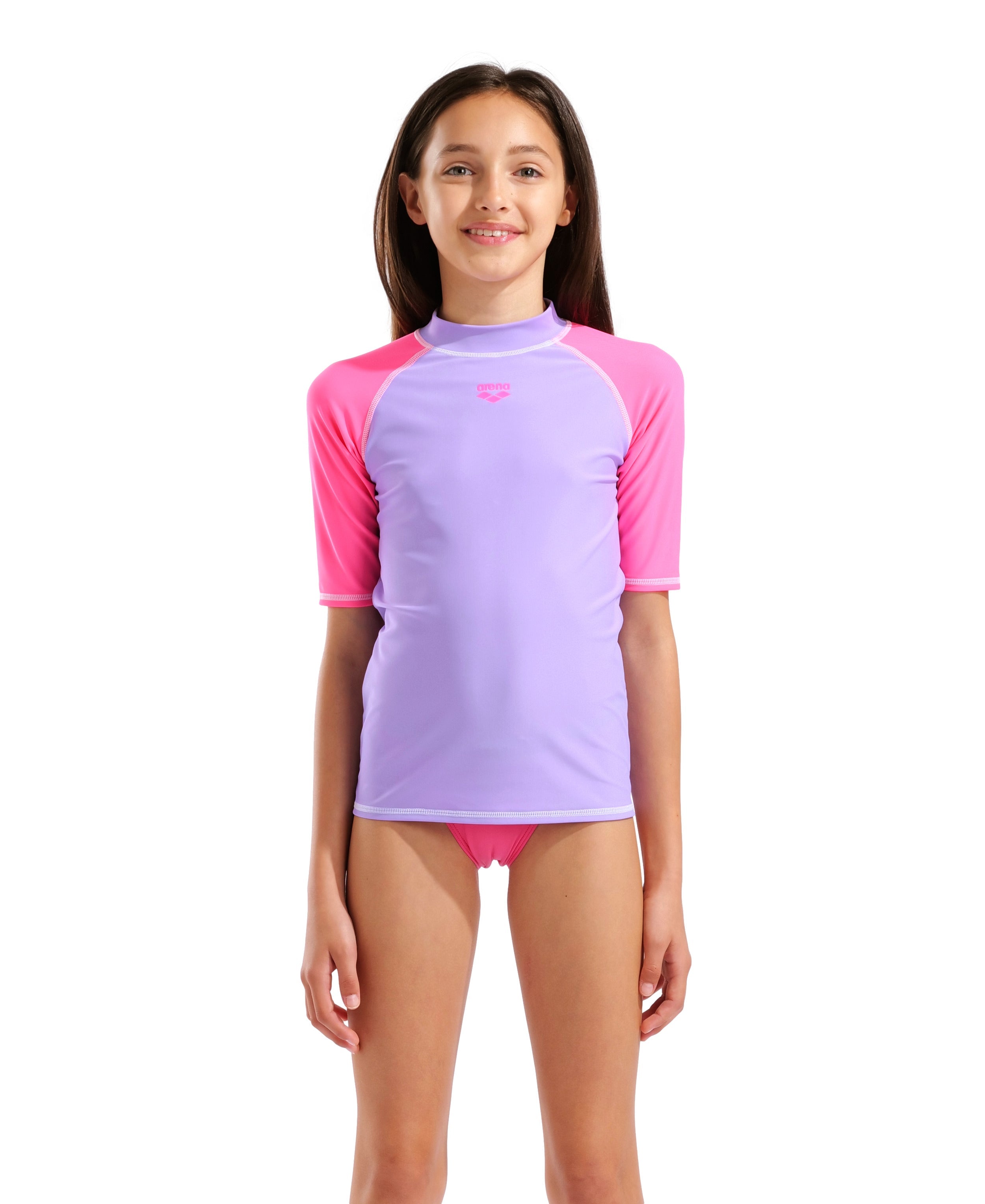 Junior Unisex Rash Vest Short Sleeve Graphic