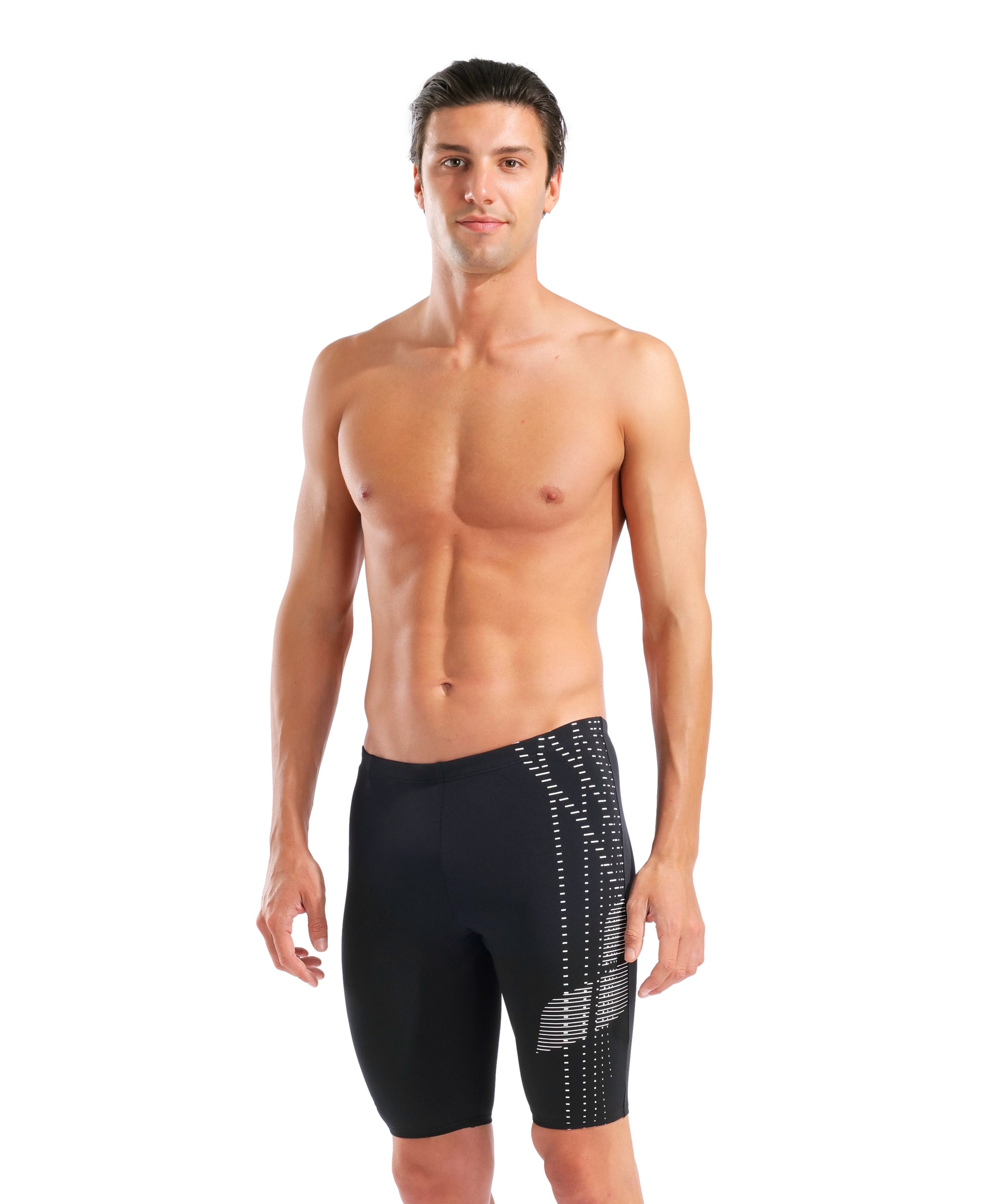 Mens Asymmetrical Design Swim Jammer