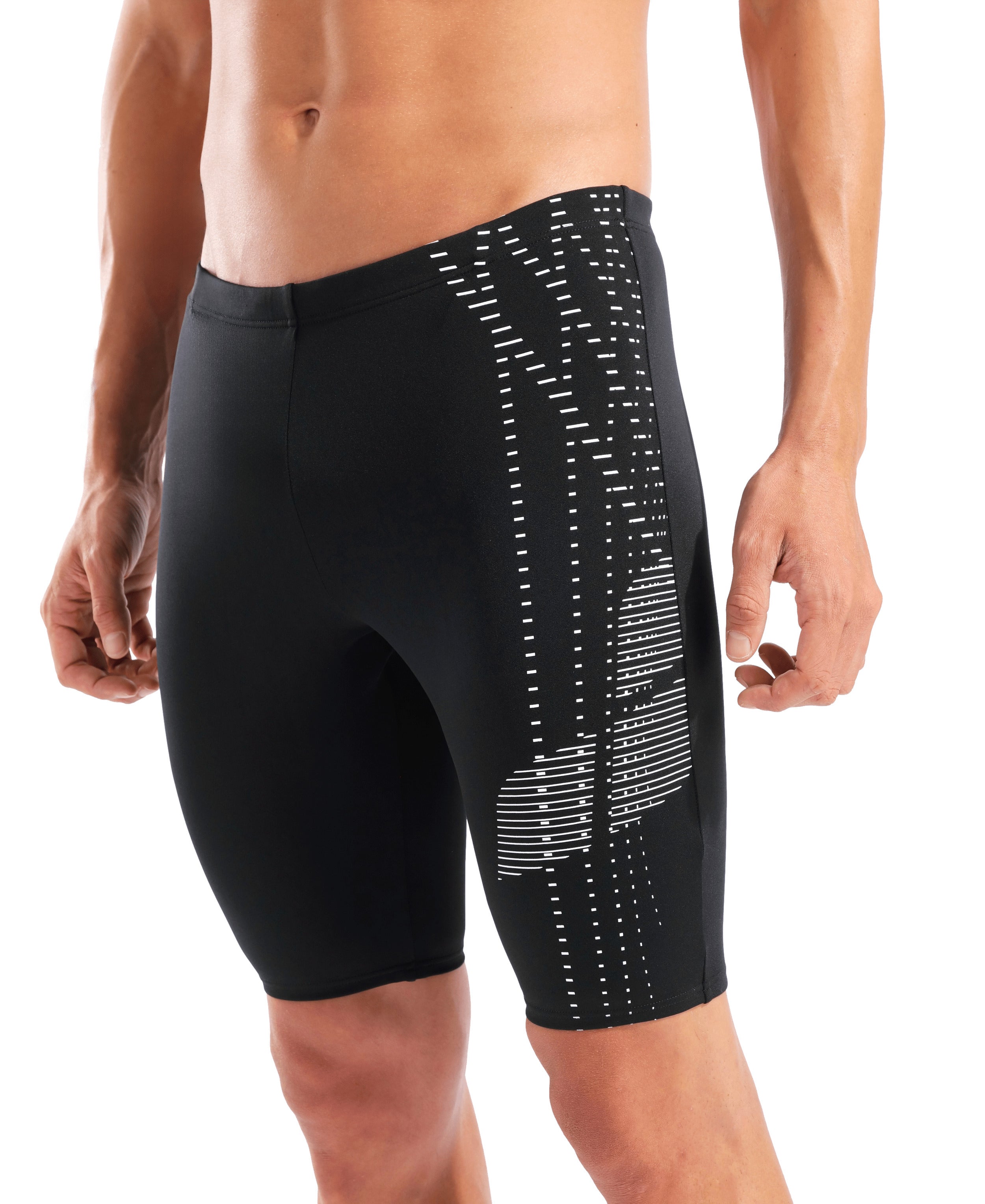 Mens Asymmetrical Design Swim Jammer