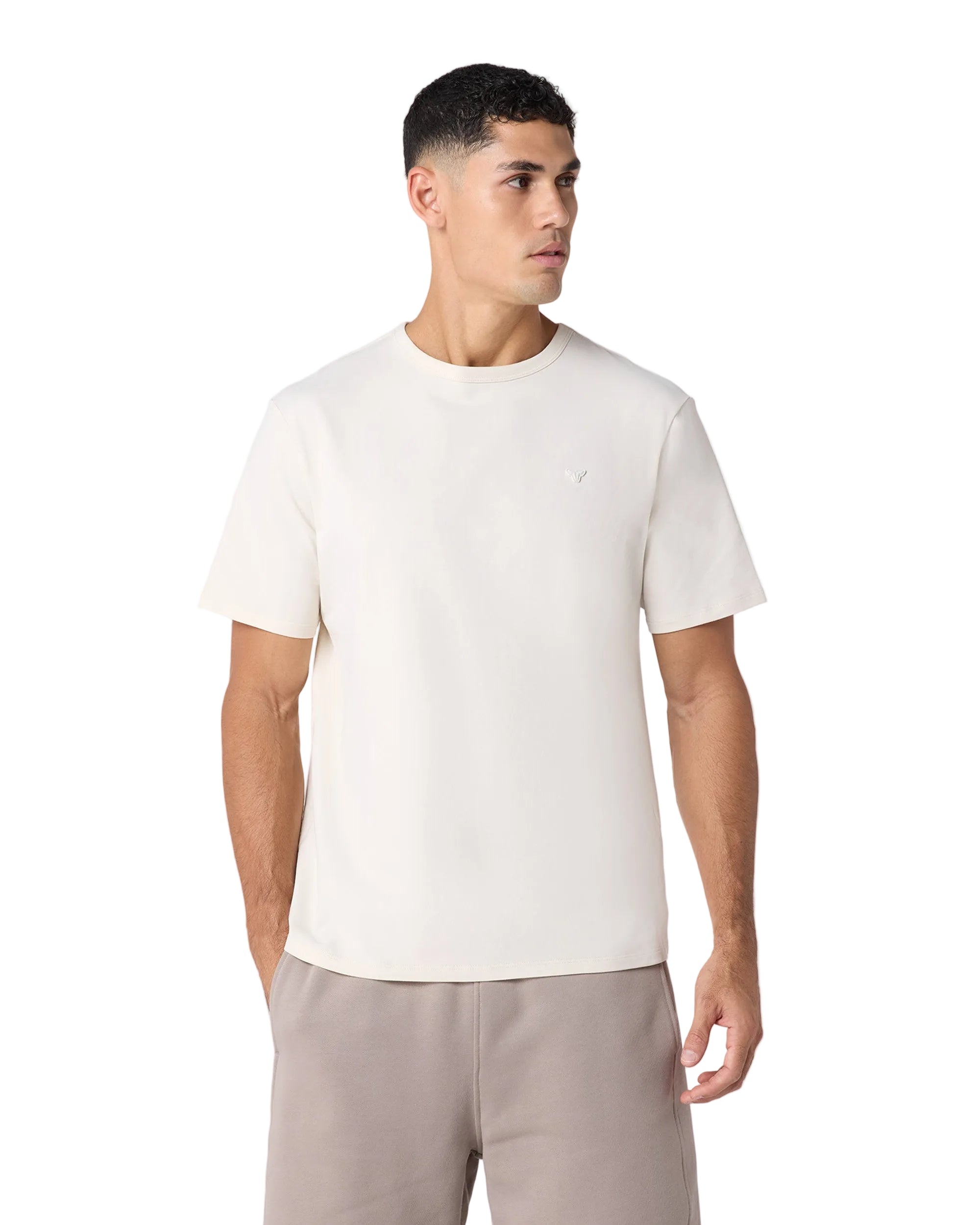 Mens Off Duty Regular Fit Cotton Short Sleeve T-Shirt