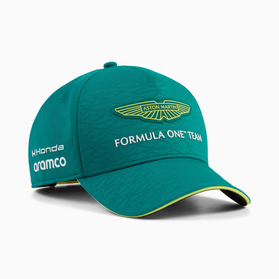Mens Aston Martin F1 Team Replica Cap