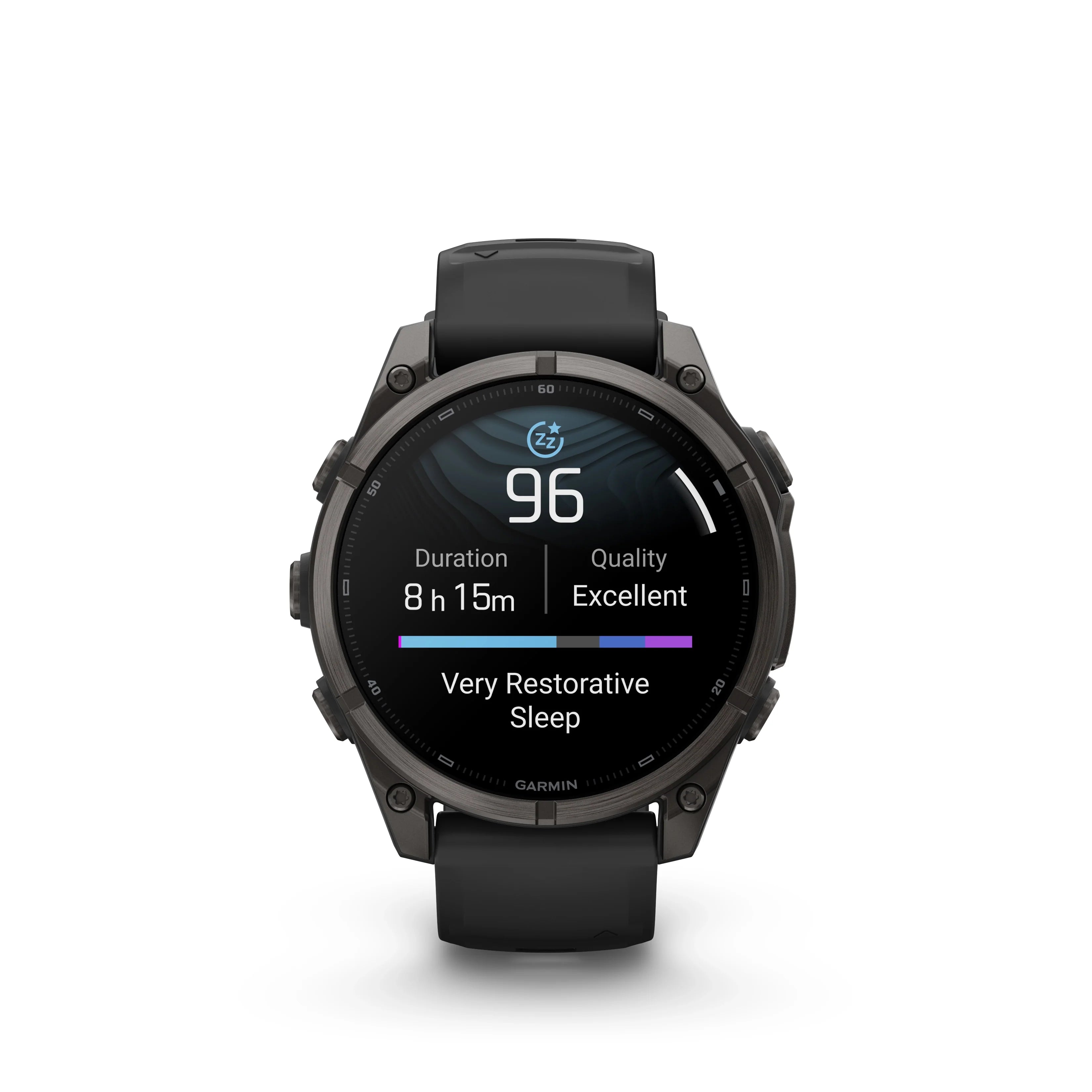 Fenix 9 Amoled Carbon Gray Titanium With Black Band 51 MM