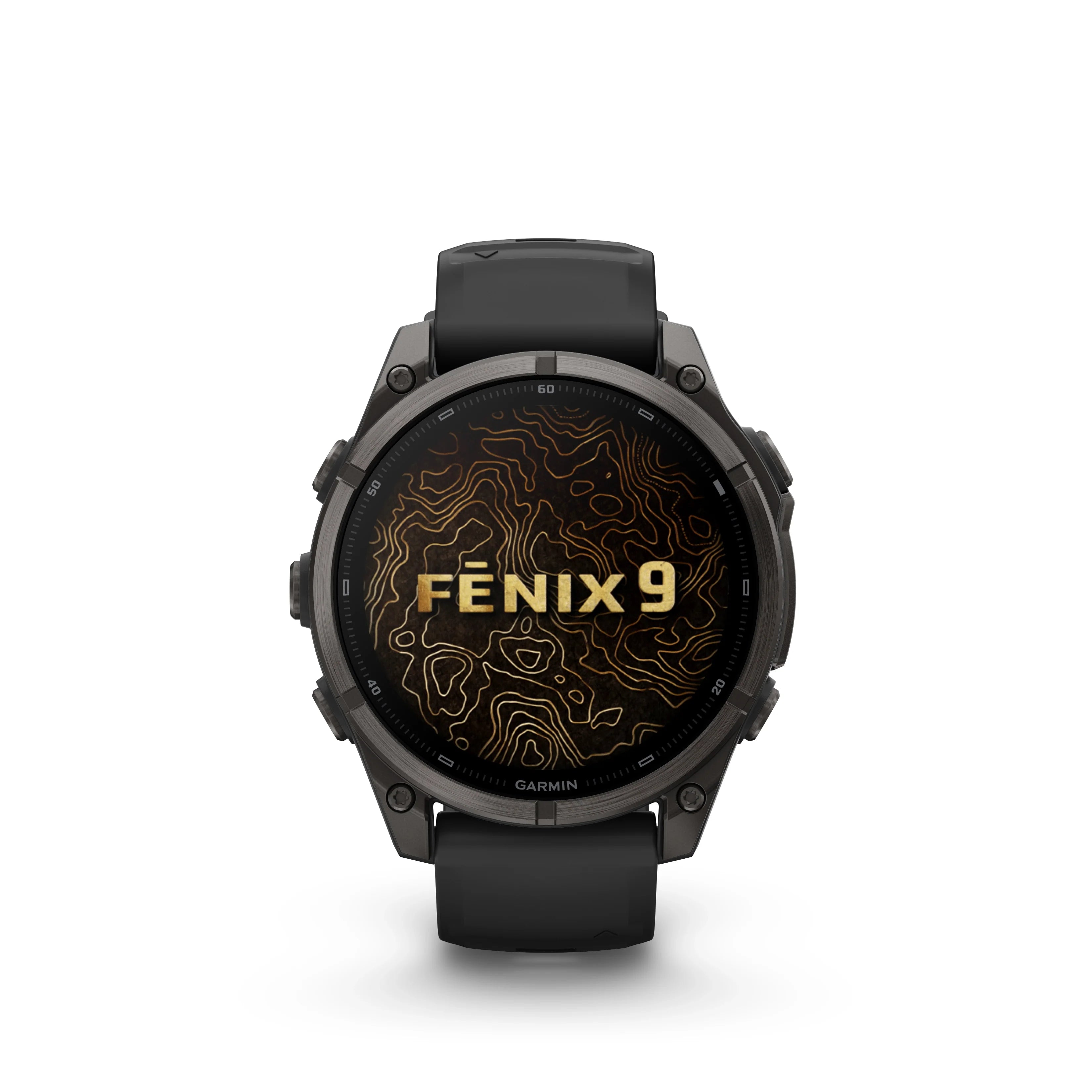 Fenix 9 Amoled Carbon Gray Titanium With Black Band 51 MM