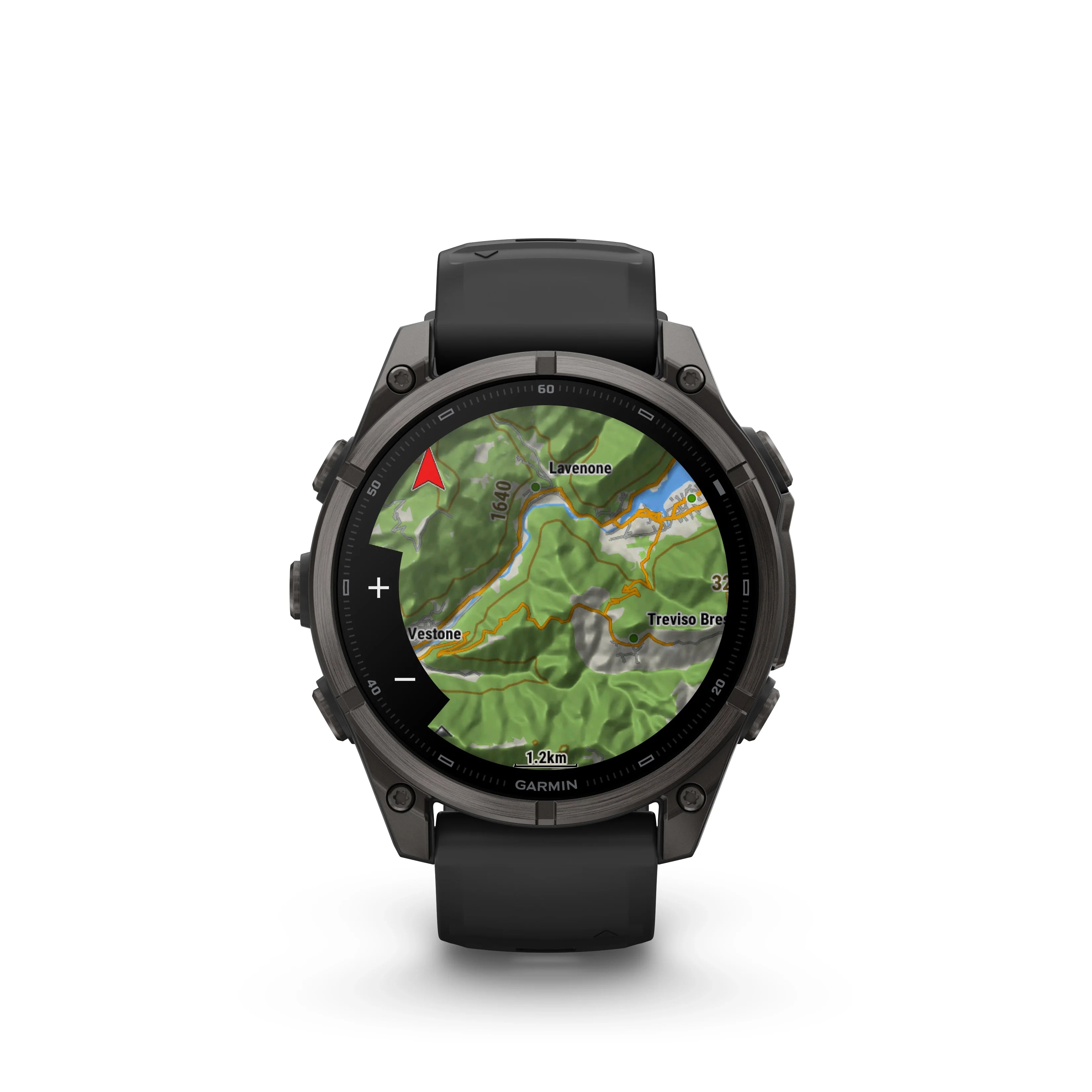 Fenix 9 Amoled Carbon Gray Titanium With Black Band 51 MM