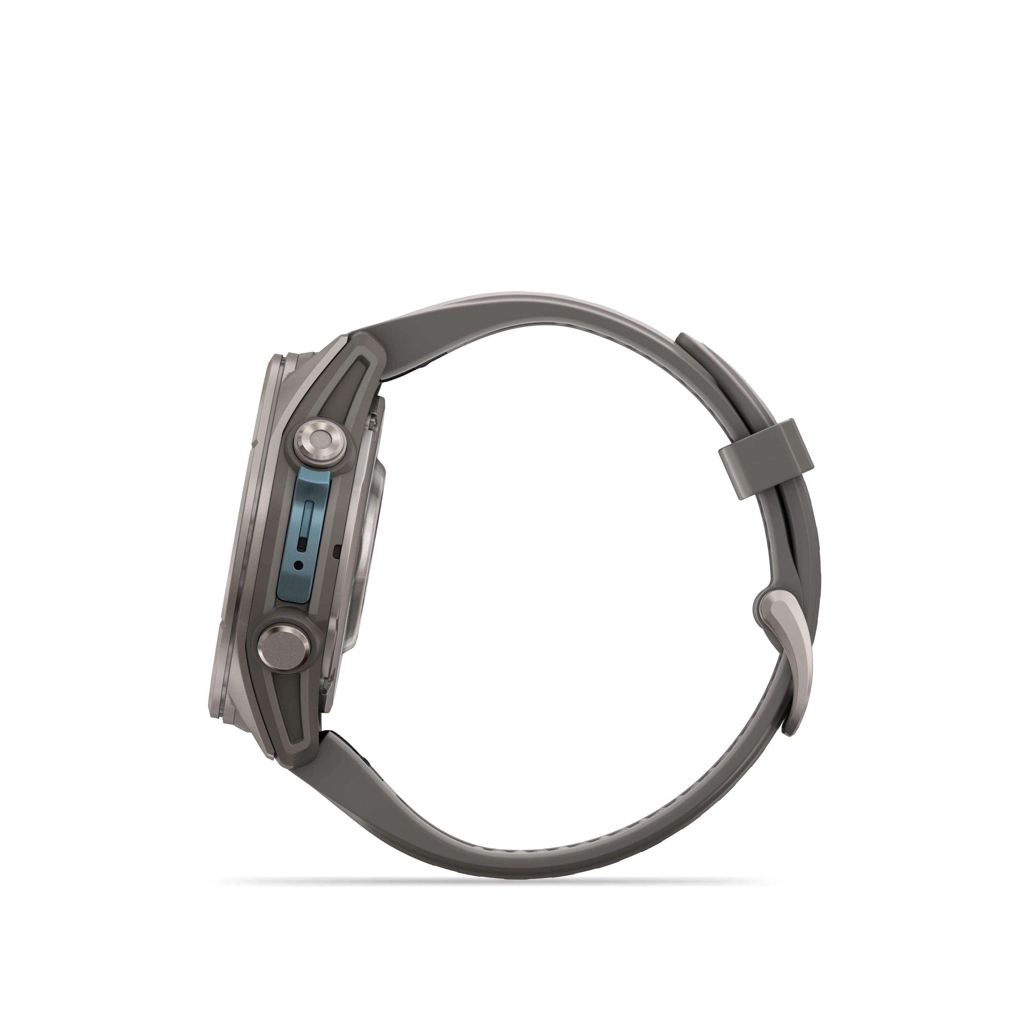Fenix 9 Titanium Pebble Gray Band Multisport Watch 47 MM