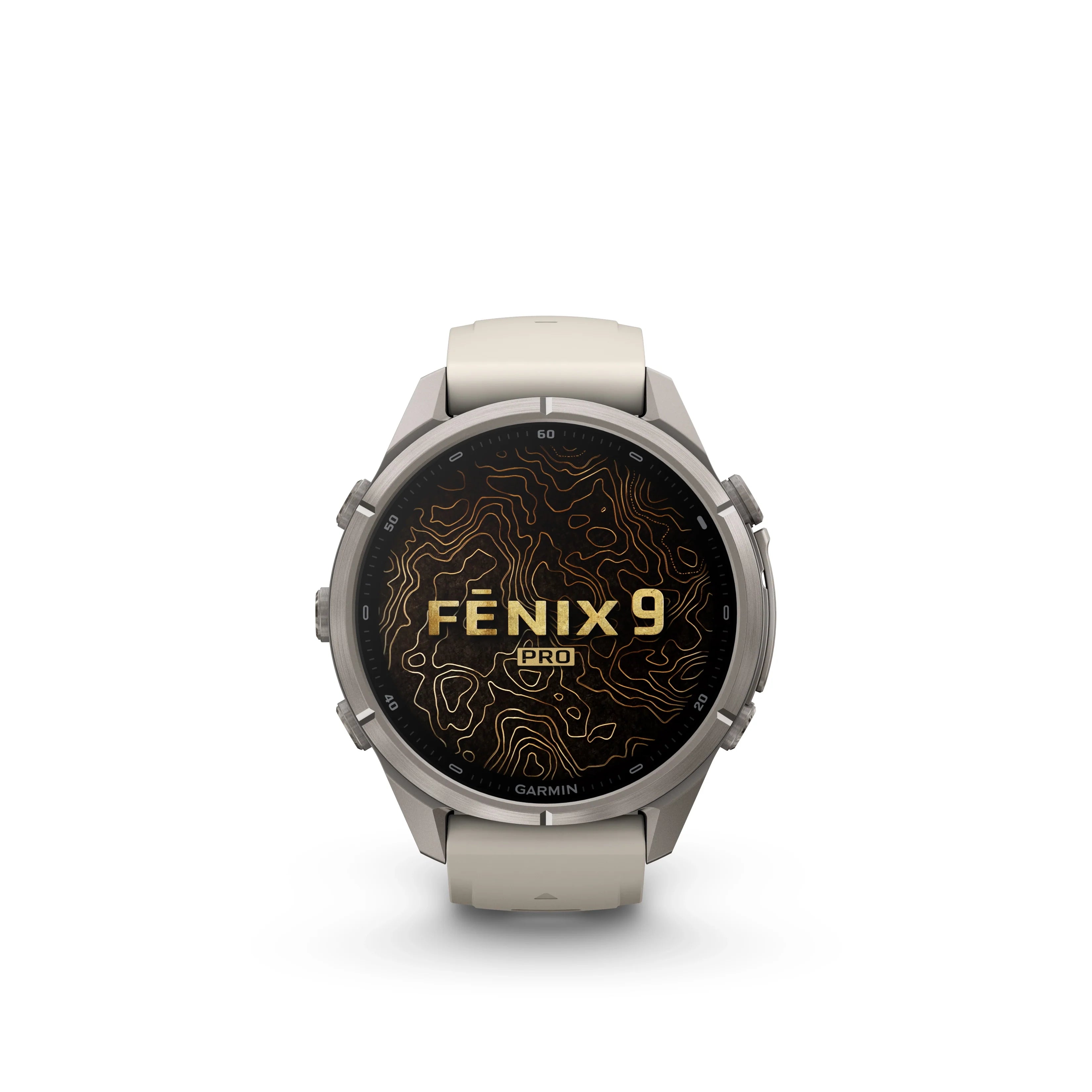 Fenix 9 Pro Amoled LTE Titanium With Fog Grey Band 43 MM