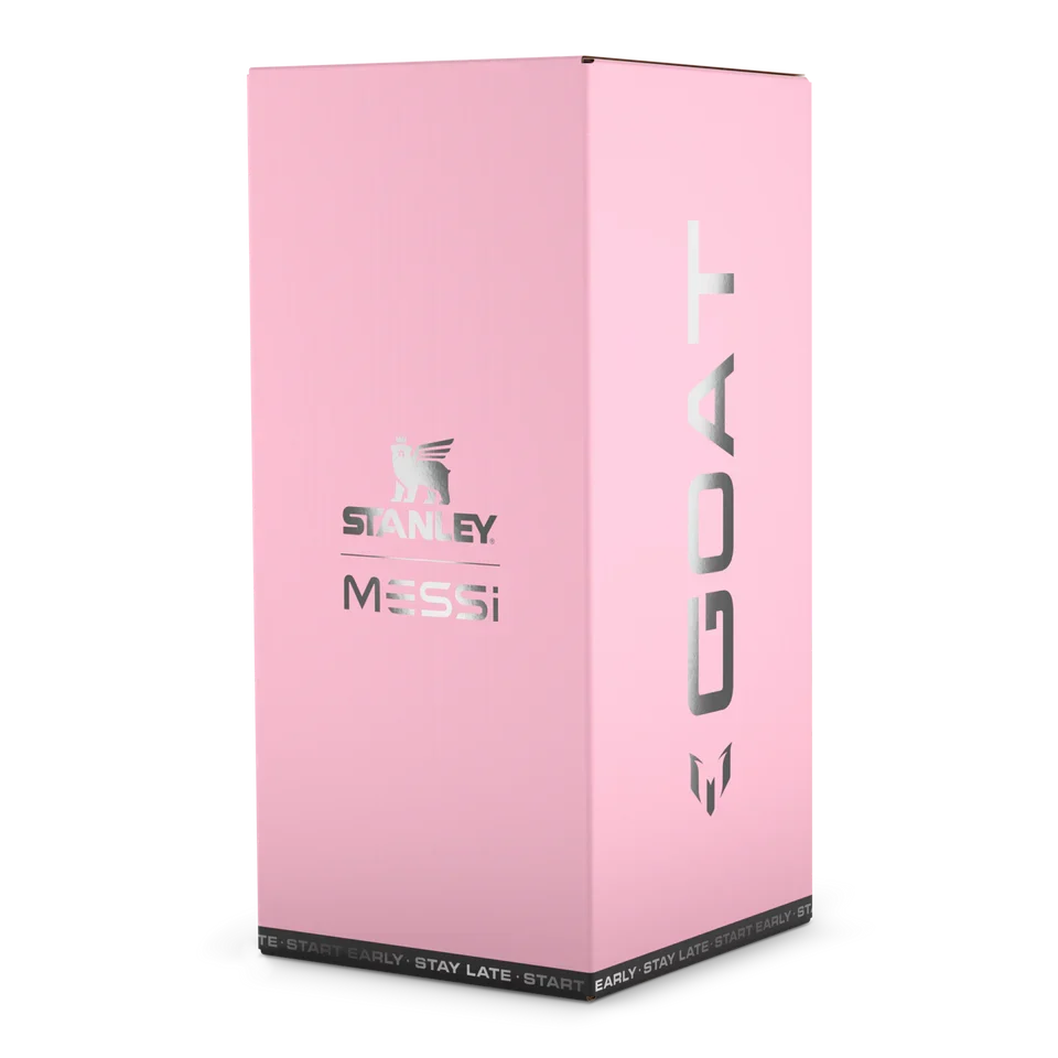 Messi x Flipstraw 2.0 Goat Pink 64 Ounce Water Jug