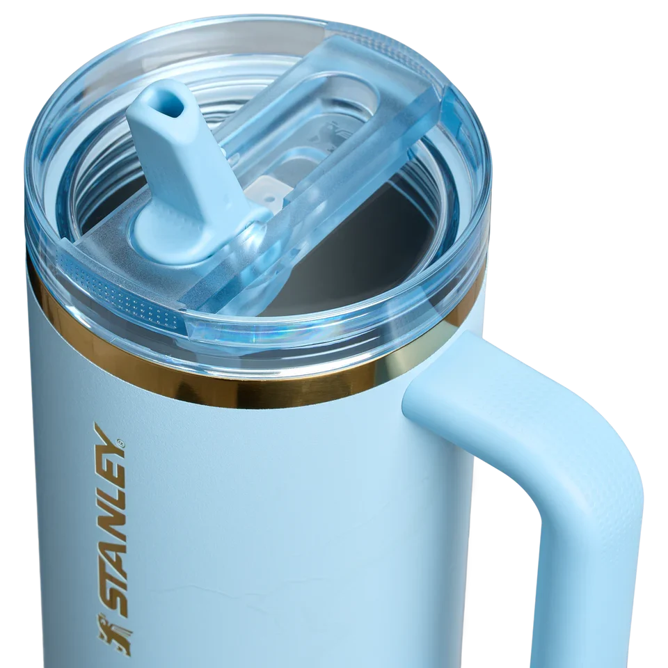 Messi x Quencher Protour Flipstraw Blue 40 Ounce Tumbler