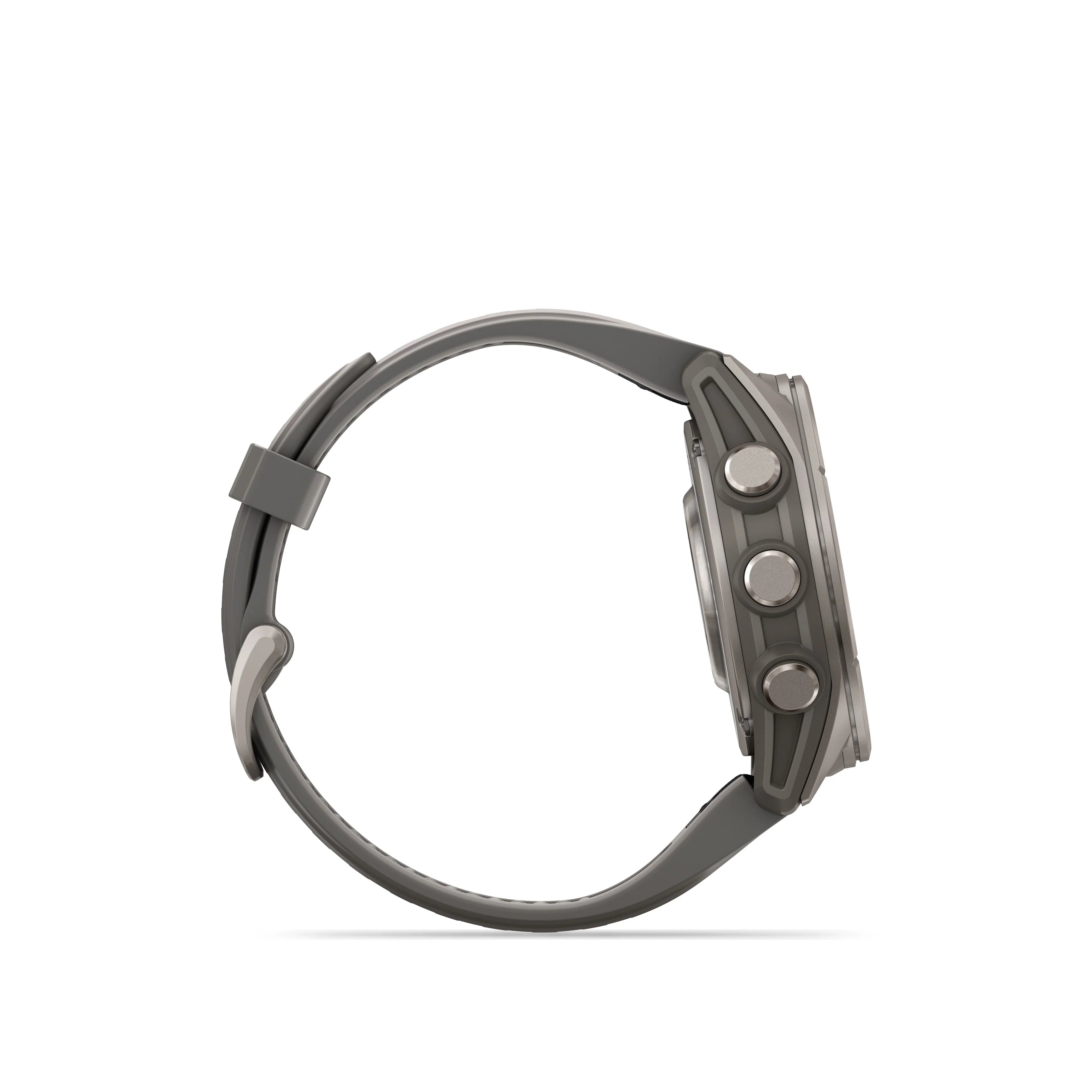 Fenix 9 Titanium Pebble Gray Band Multisport Watch 47 MM