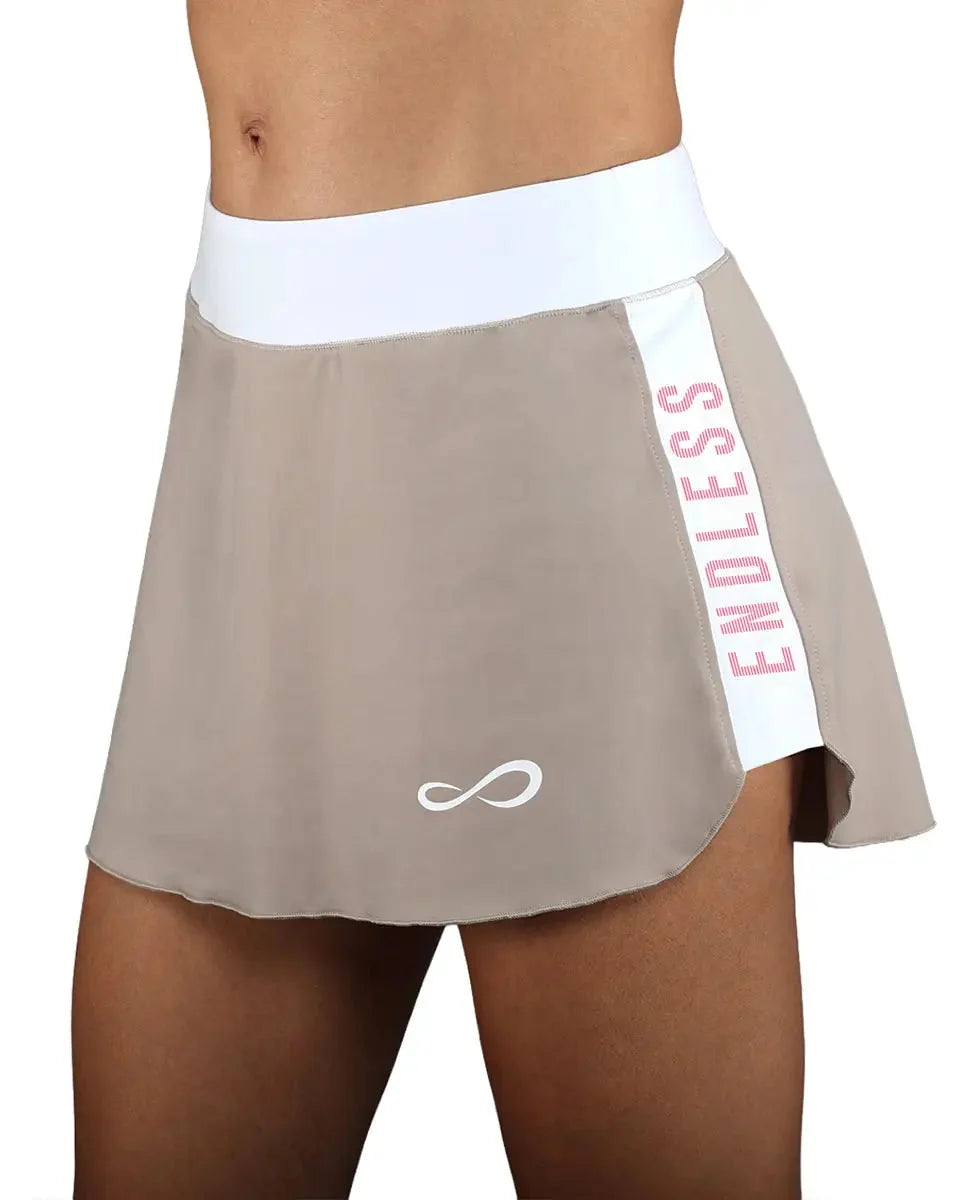 Womens Tennis Slam White Delave Skirts
