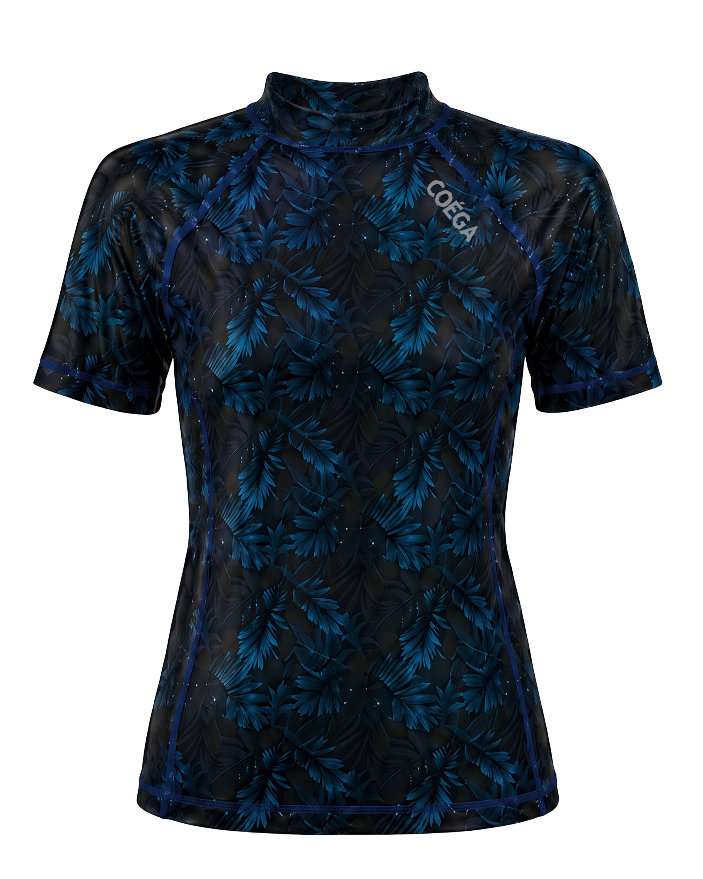 Womens Tropical Short Sleeve Rashguard
