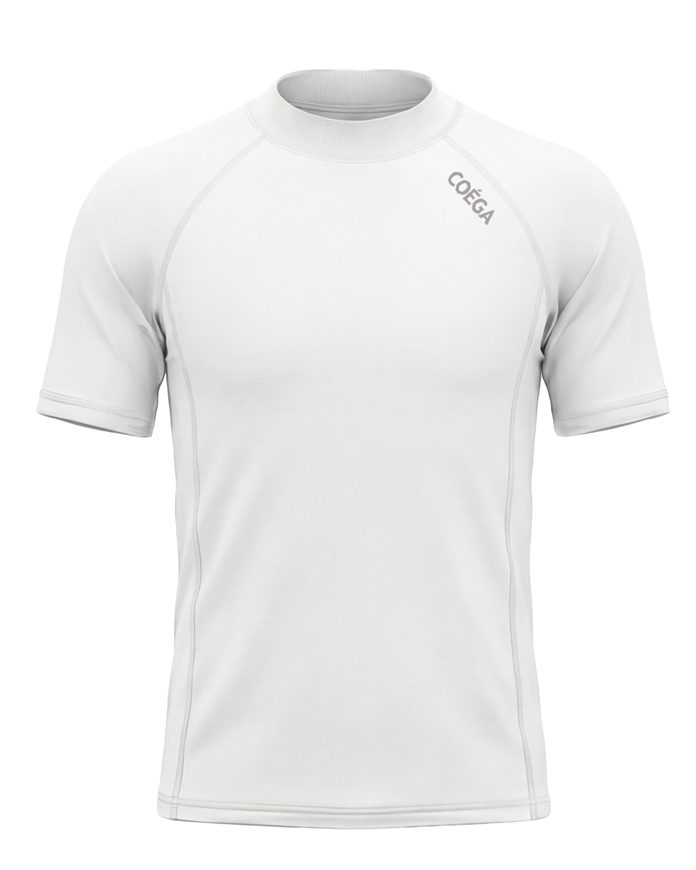 Mens Solid Short Sleeve Rashguard