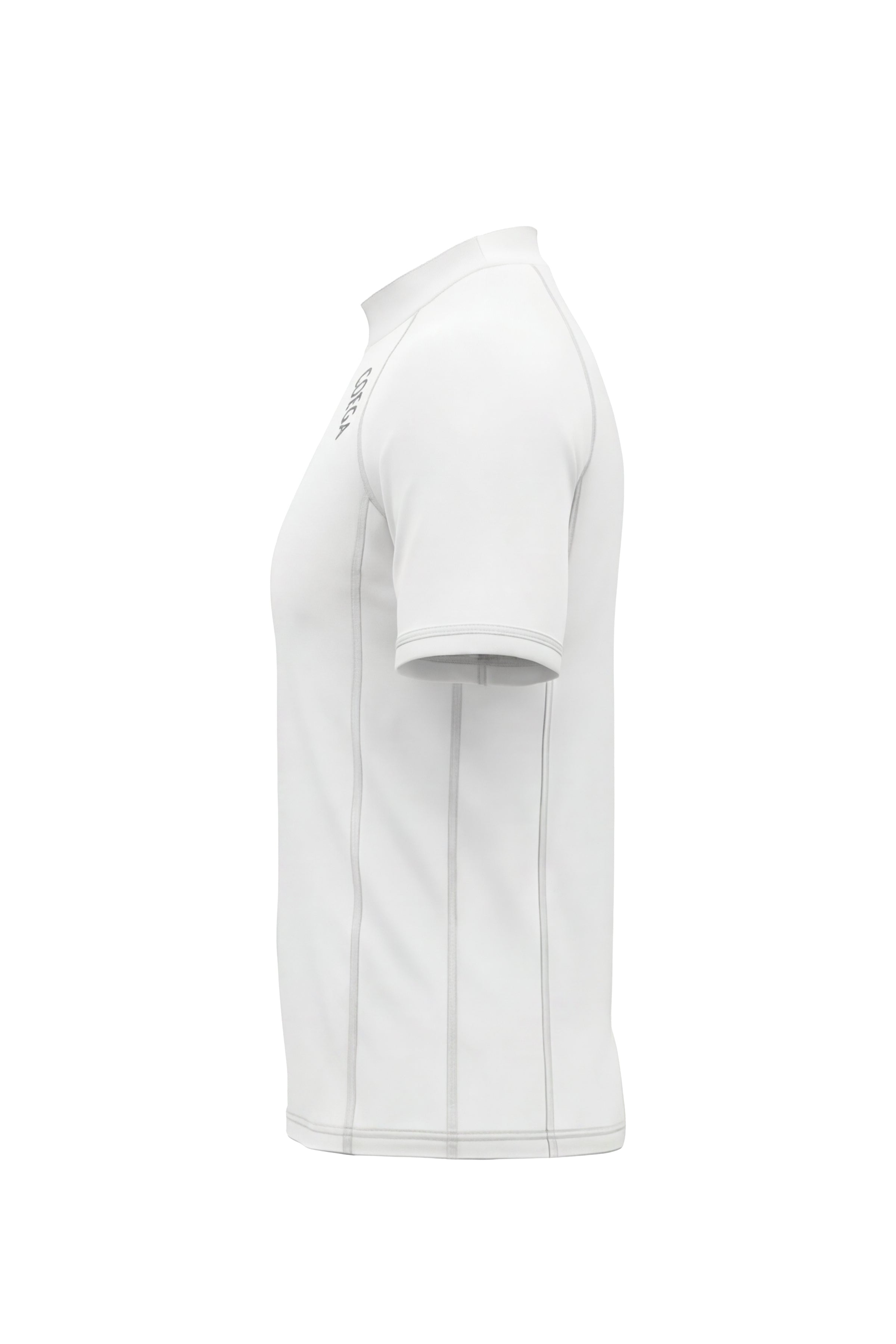 Mens Solid Short Sleeve Rashguard