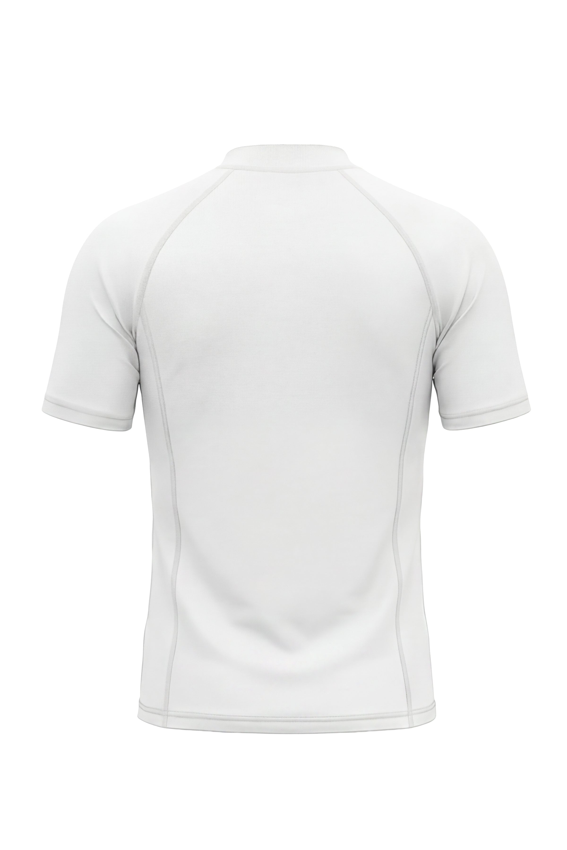 Mens Solid Short Sleeve Rashguard