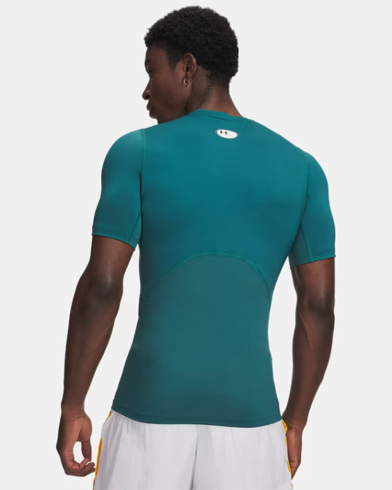 Mens Heatgear Compression Short Sleeve Top