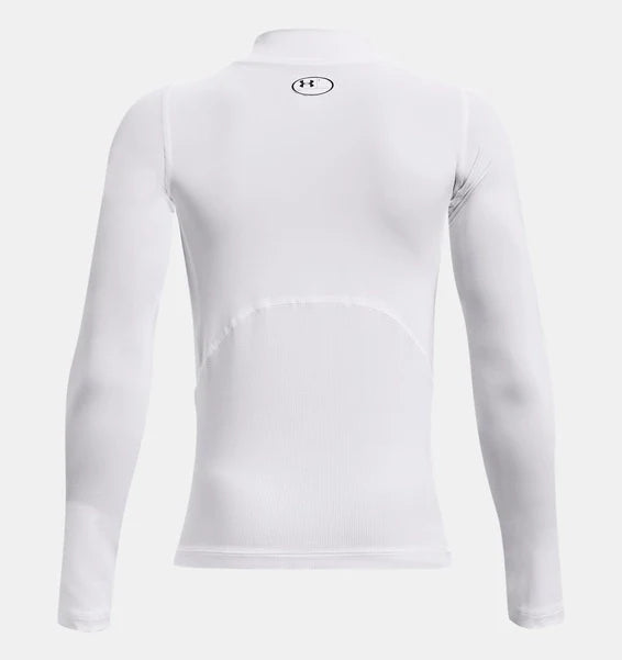 Boys Heatgear Mock Neck Longsleeve