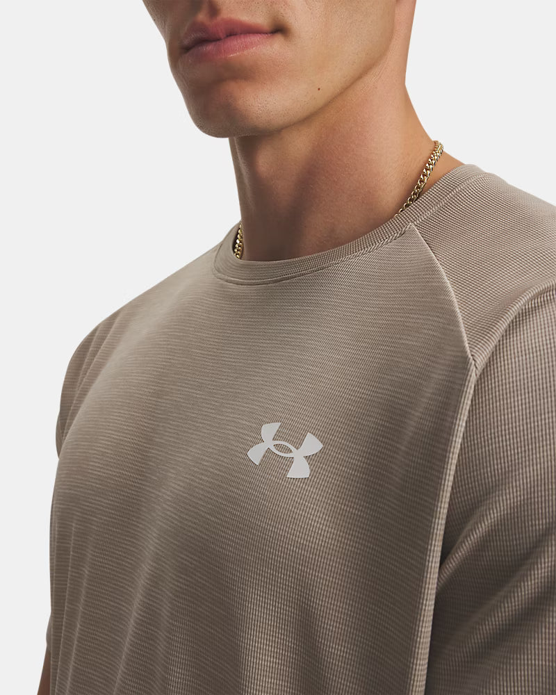 Mens Tech Textured Short Sleeve T-Shirt