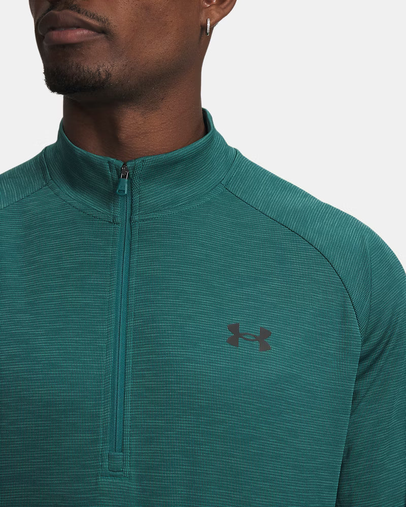 Mens Tech Textured 1/2 Zip