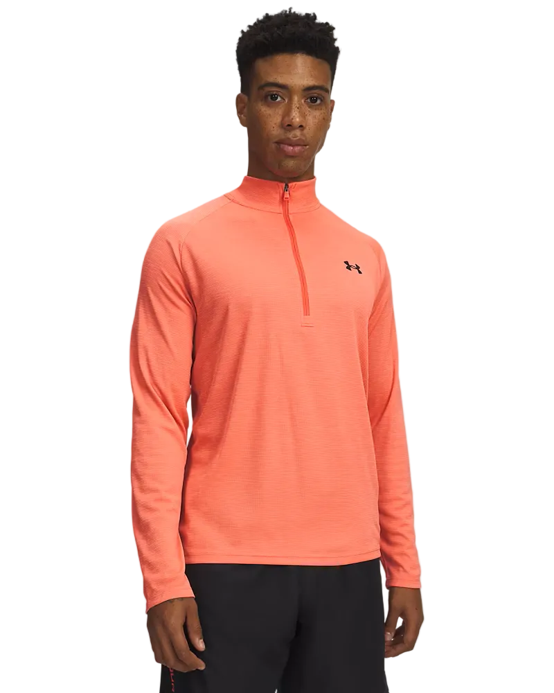 Mens Tech Textured 1/2 Zip