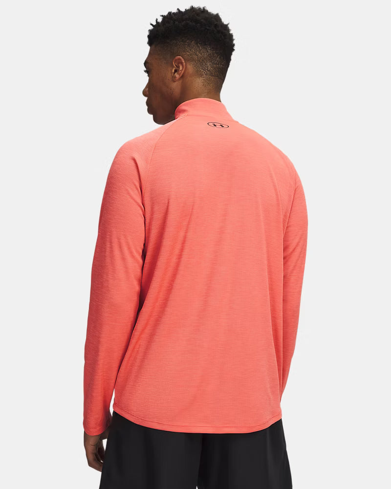 Mens Tech Textured 1/2 Zip