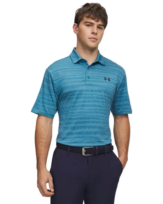 Mens Playoff Jacquard Polo