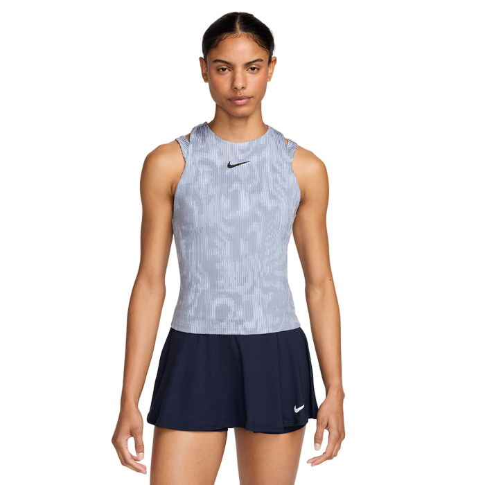 Womens Tennis Dri-Fit Court All Over Print Slam Tank