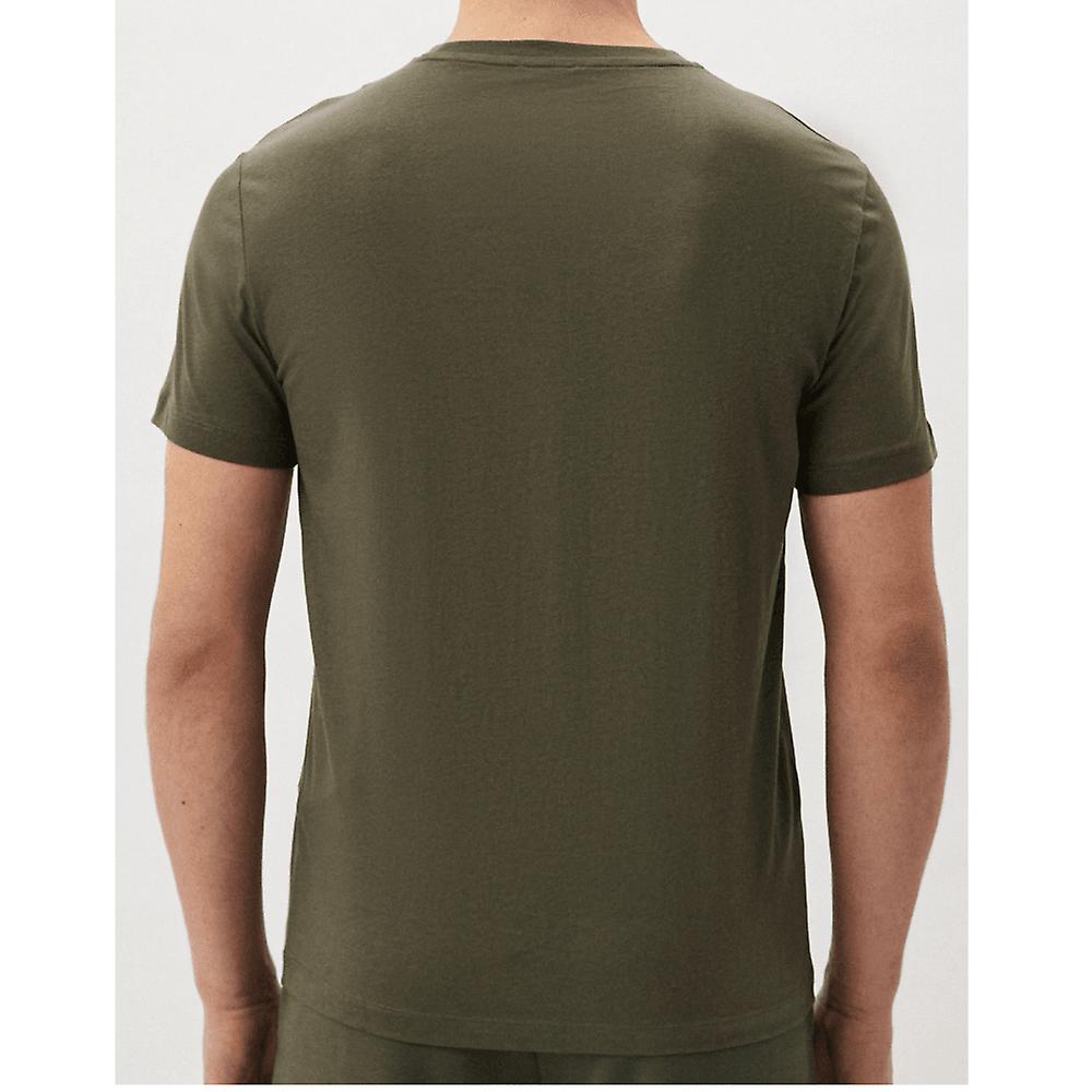 Mens Gold Label Small Logo Short Sleeve T-Shirt